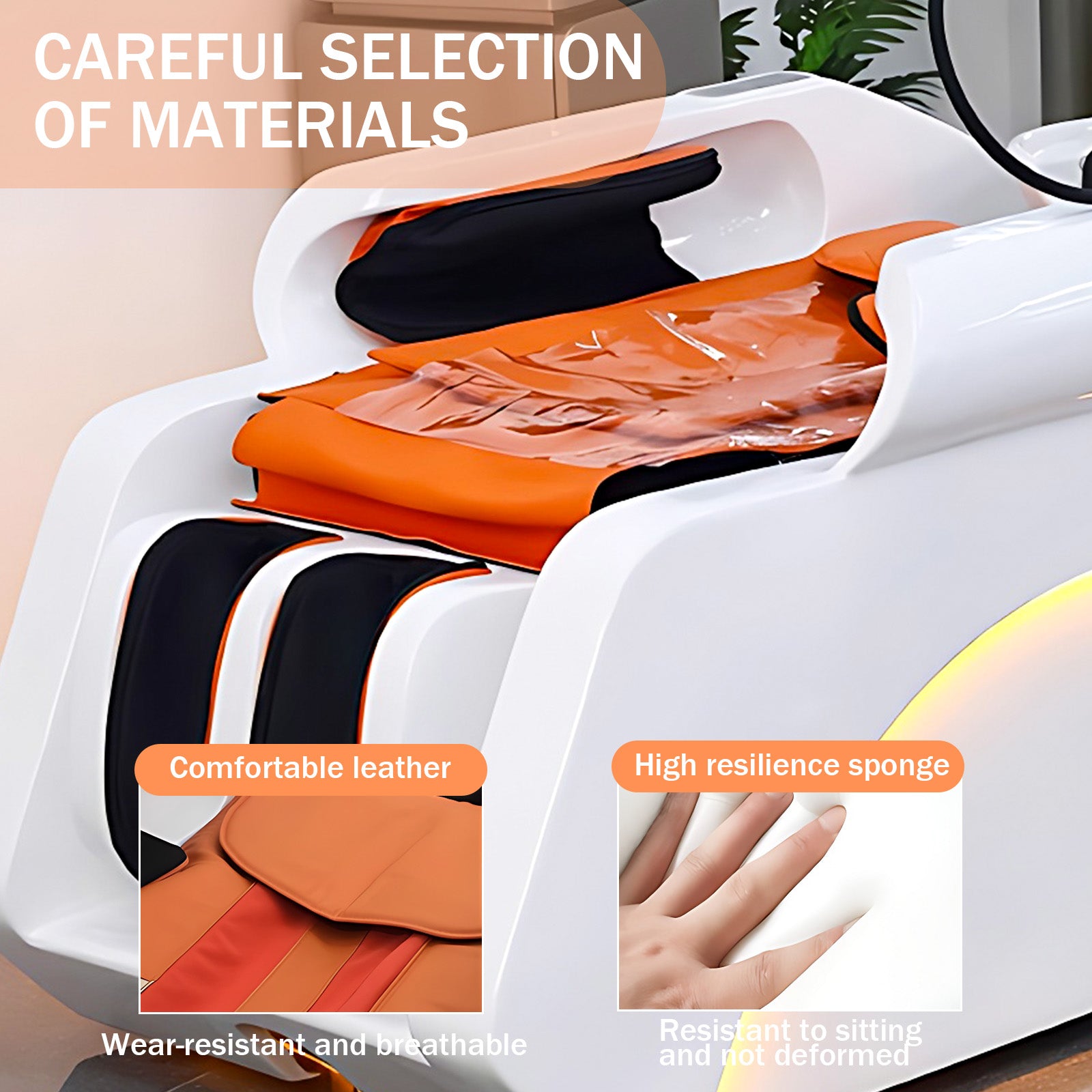 Full Body Massage Head Spa Shampoo Bed LXT547