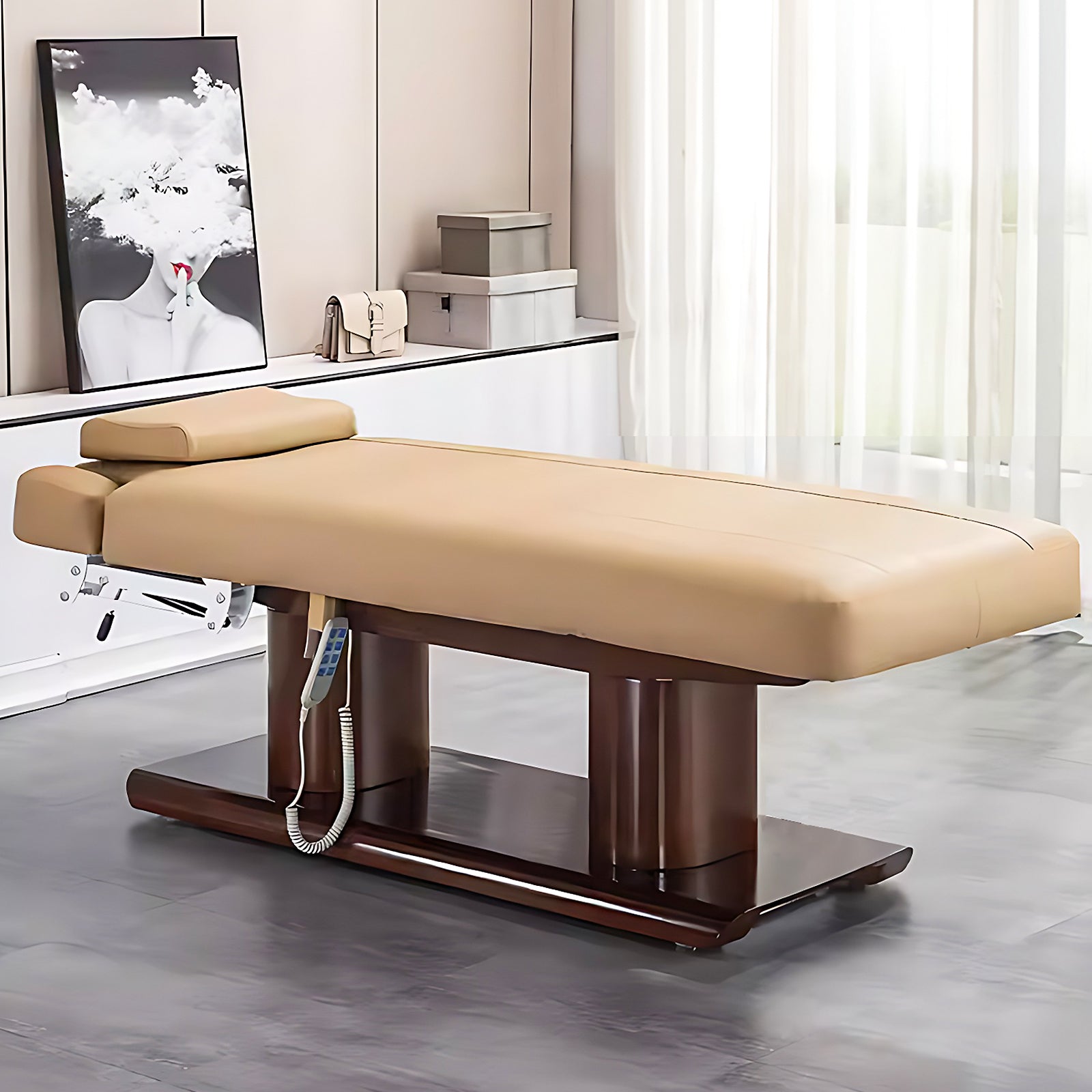 Versatile Electric Massage Table Bed Heating Function