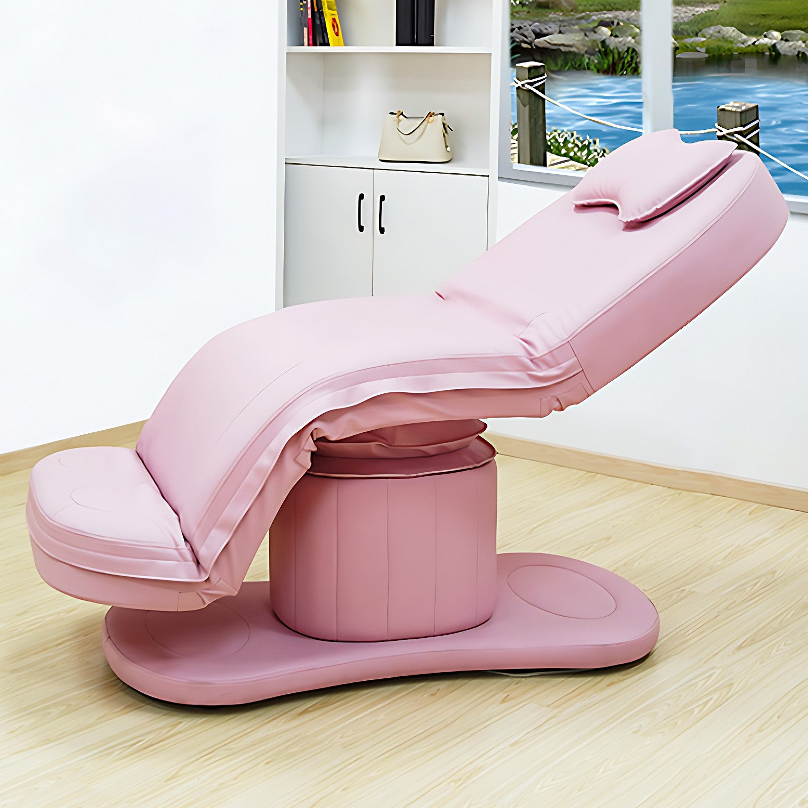 Pink Multi-angle Adjustment Massage Table