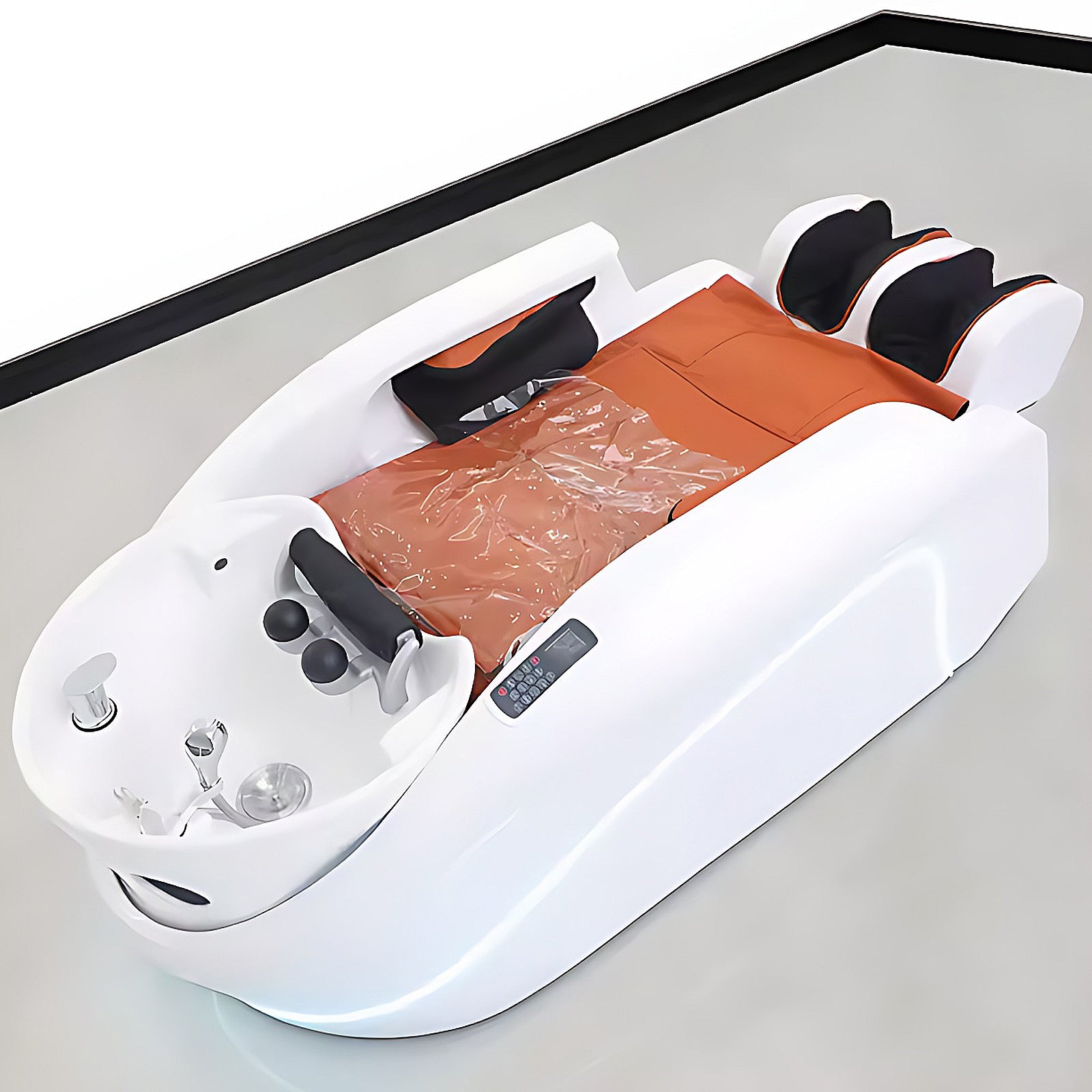 Shampoo Massage Bed With Water Circulation LED Ambient Light