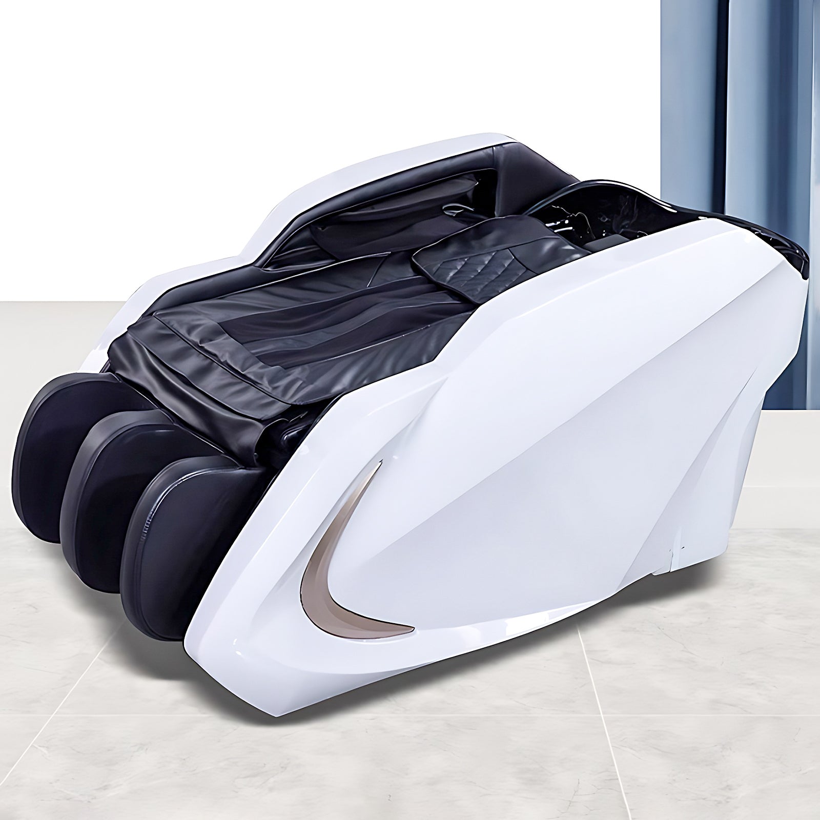 Plumbed Smart Shampoo Bed with Full Body Massage & Adjustable Leg Support XTY137
