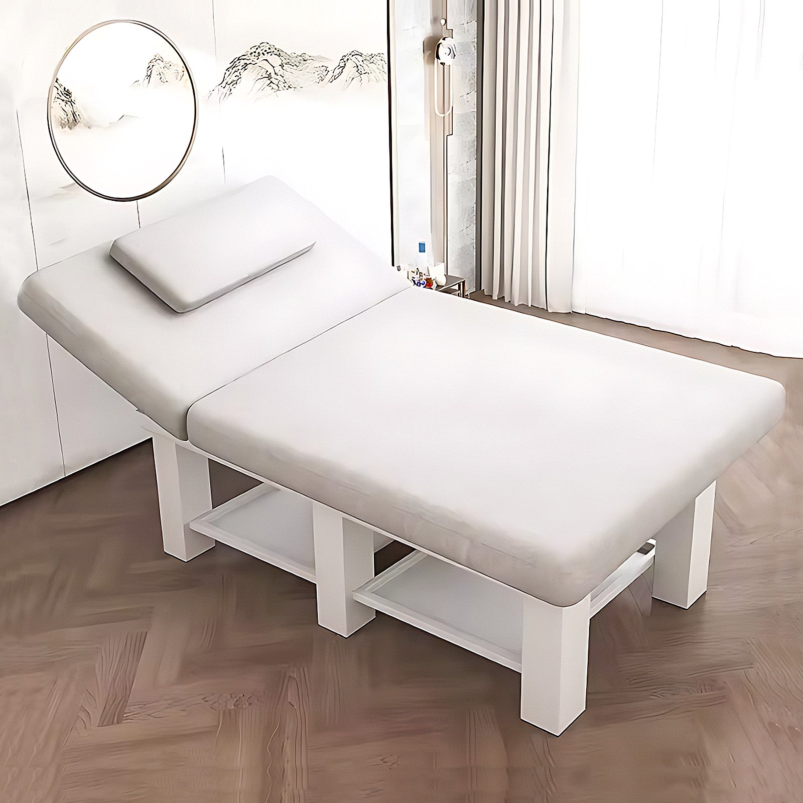 Elegant Spa Massage Bed with Extra-Wide Surface