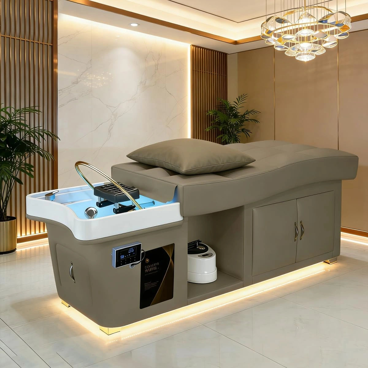 Head SPA Spacious Shampoo Bed LXT1069