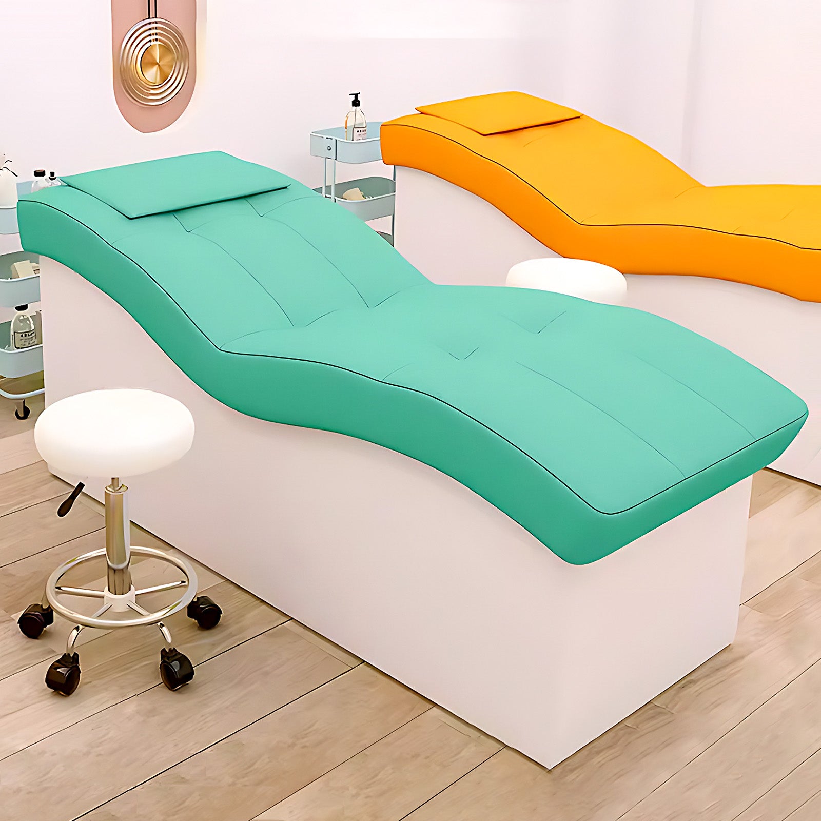 Massage Table SL Curve for Tattoo Shop Spa Treatment