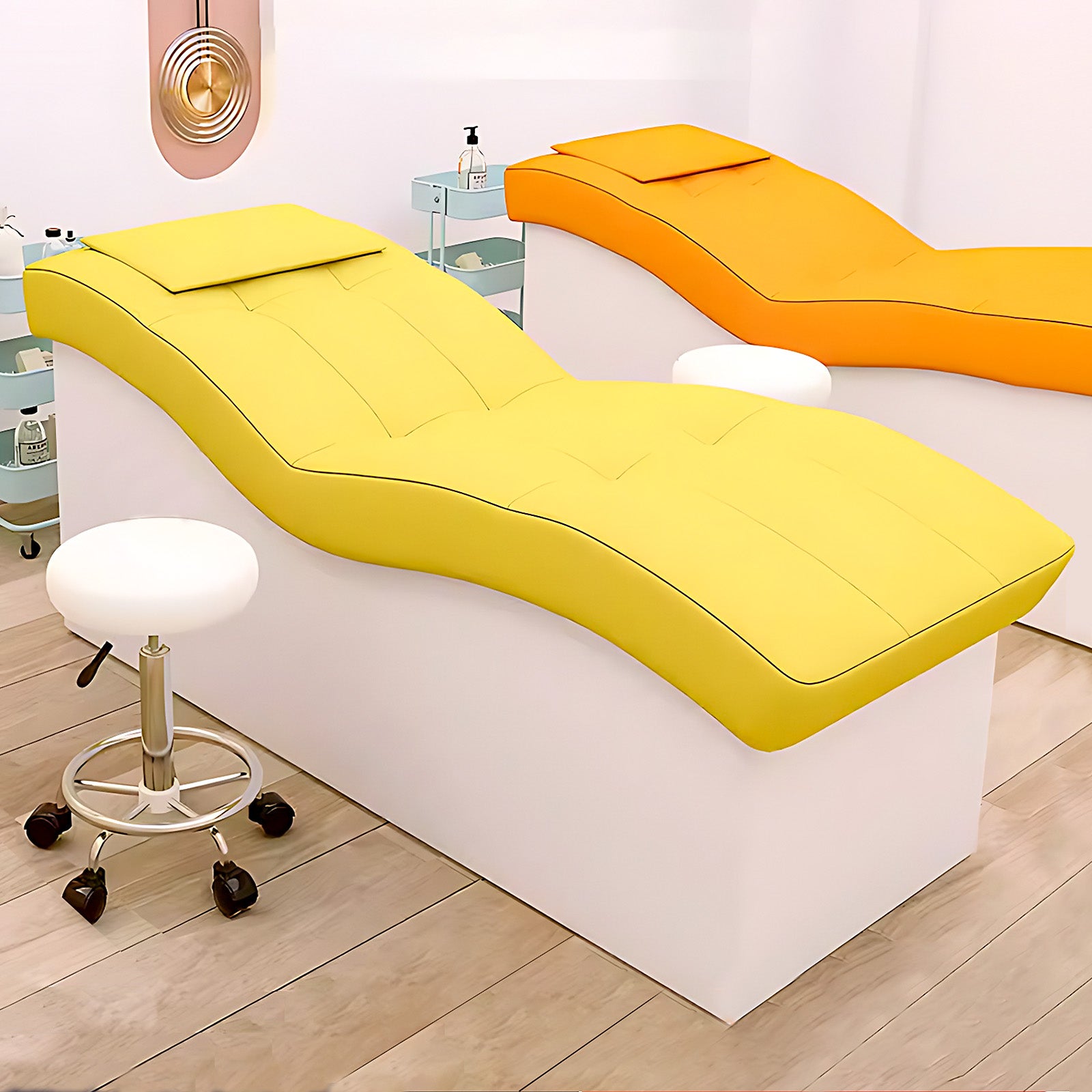 Massage Table SL Curve for Tattoo Shop Spa Treatment