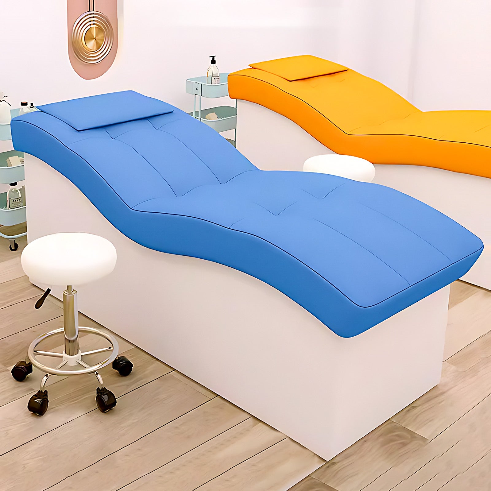 Massage Table SL Curve for Tattoo Shop Spa Treatment