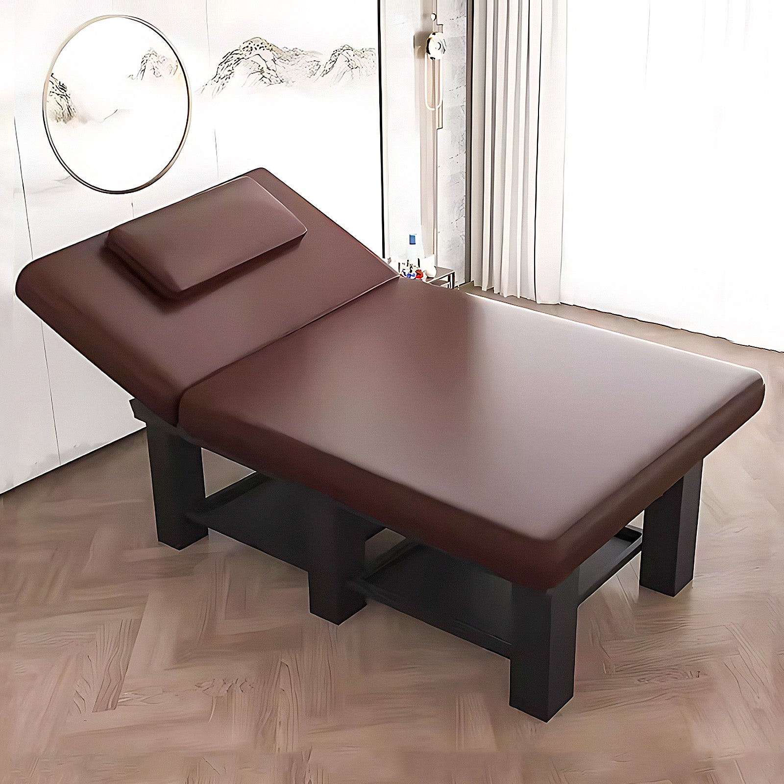 Elegant Spa Massage Bed with Extra-Wide Surface