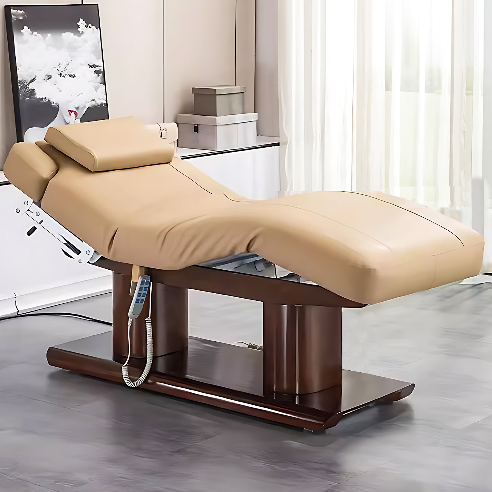 Versatile Electric Massage Table Bed Heating Function