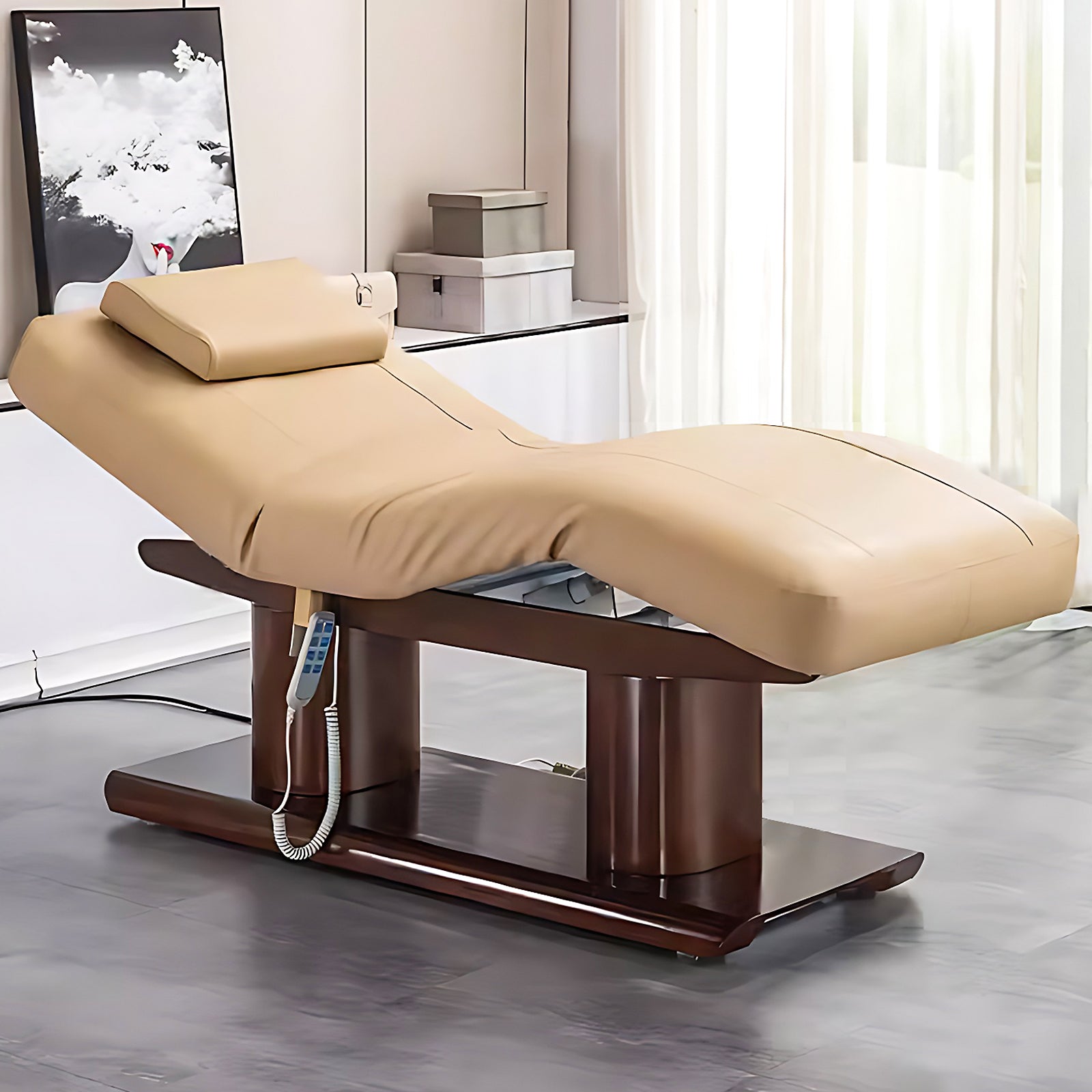 Versatile Electric Massage Table Bed Heating Function