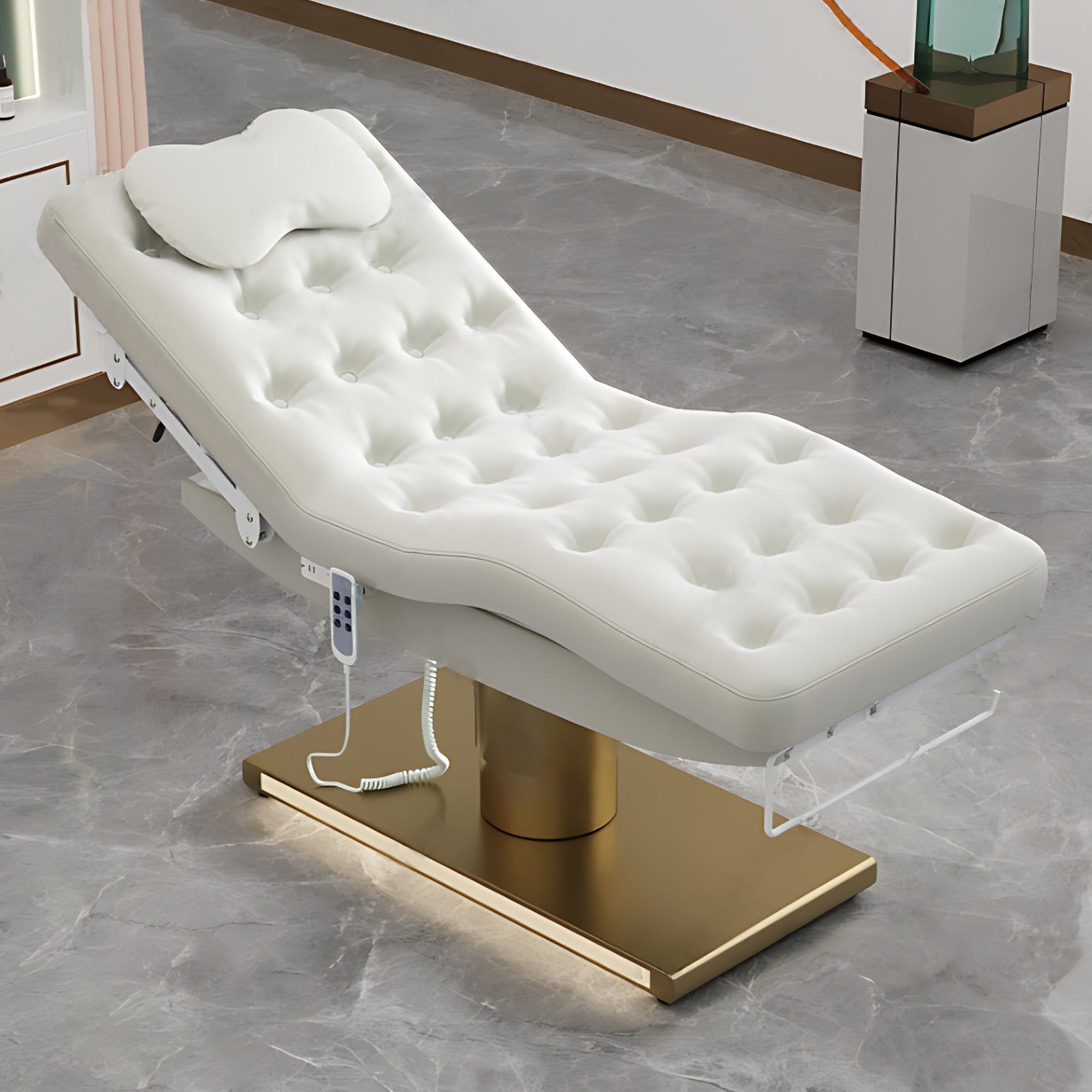 Smart Massage Table with Luxurious and Elegant Design Facial & SPA Bed Includes Adjustable Angle and Height