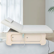 Electric Massage Table with Adjustable Backrest & Heating Function