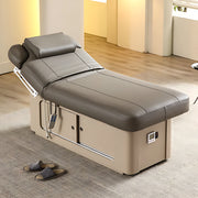 Electric Spa One-Button Lifting  Massage Table - with Cabinet