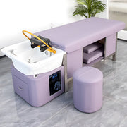 Salon Shampoo Bed Massage Table with Storage and Water Circulation