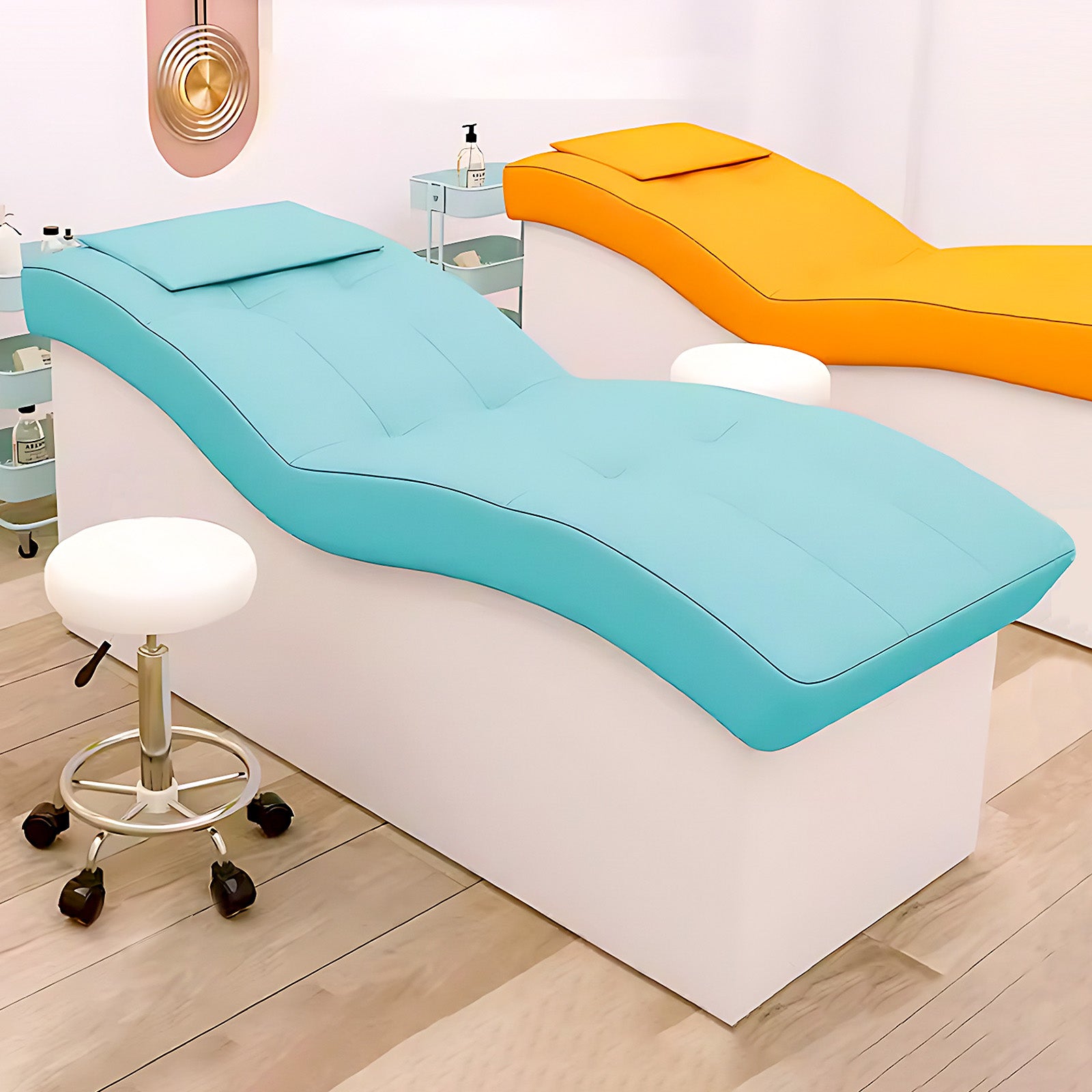 Massage Table SL Curve for Tattoo Shop Spa Treatment