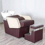 Hair Salon Shampoo Bed with Foot Pedal Water Heater