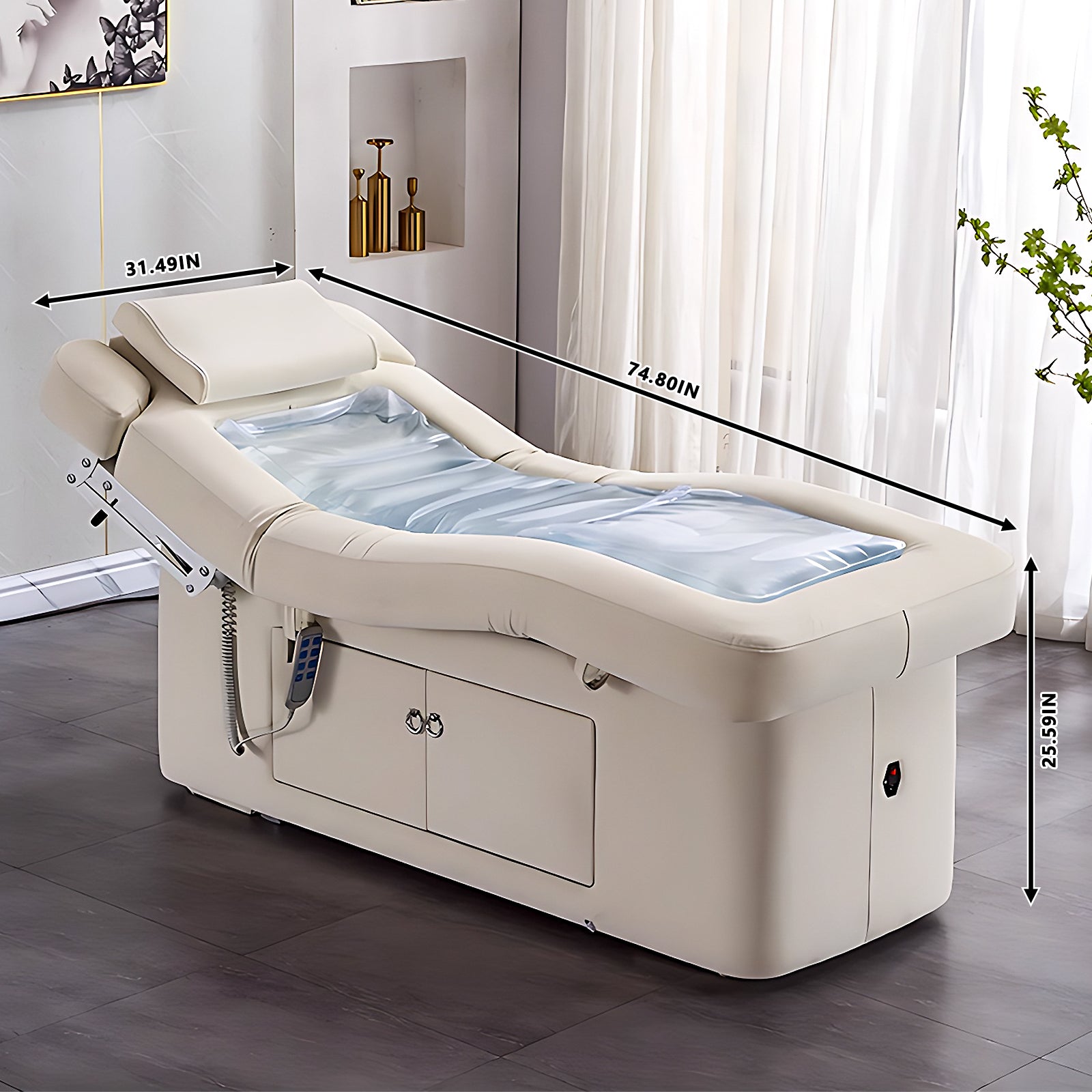 Electric Treatment Massage Table with Intelligent Electric Lift