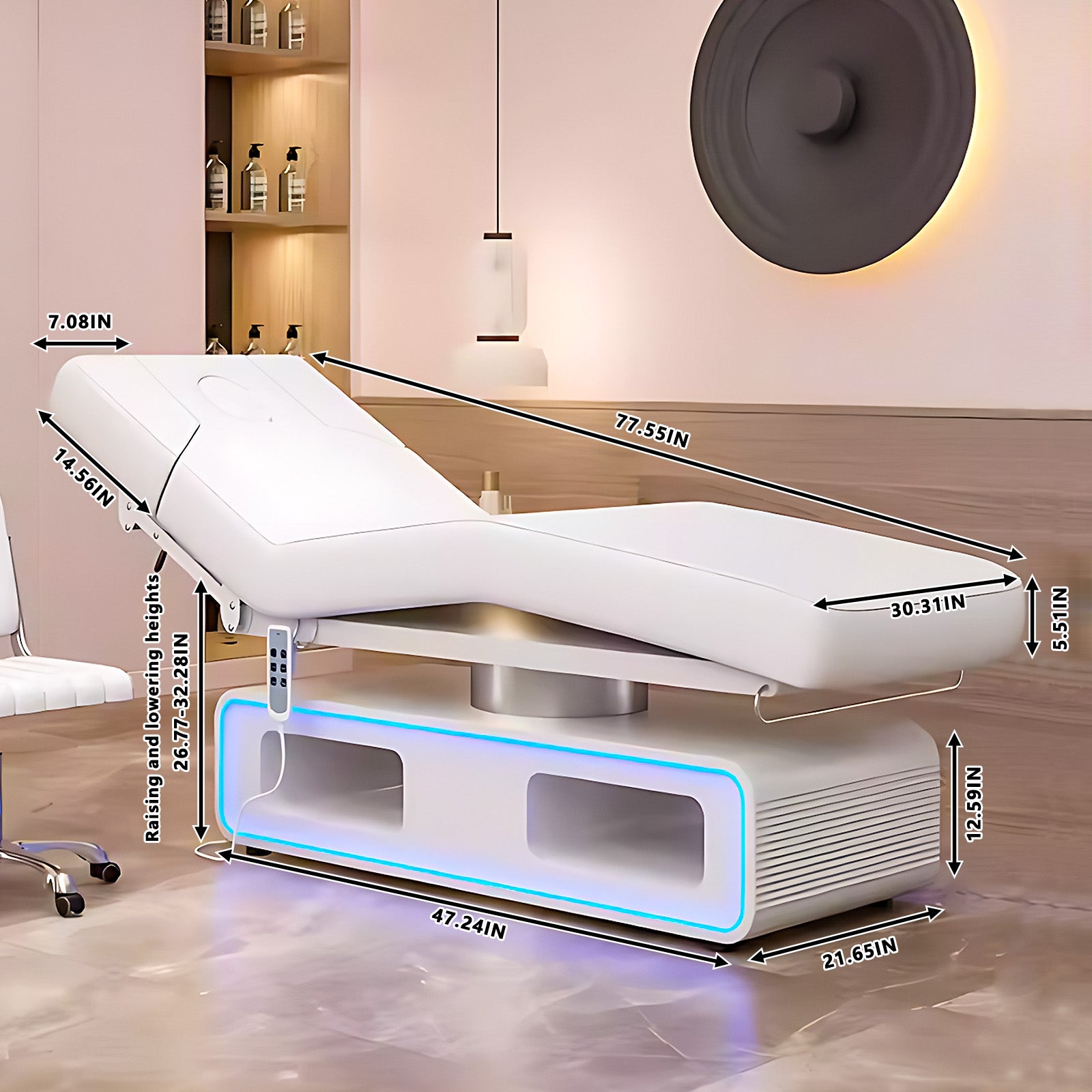 Spa Electric Treatment Massage Table