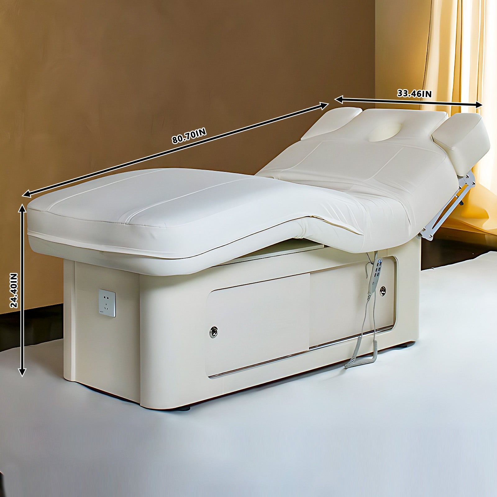 Spa Treatment Massage Table （White)