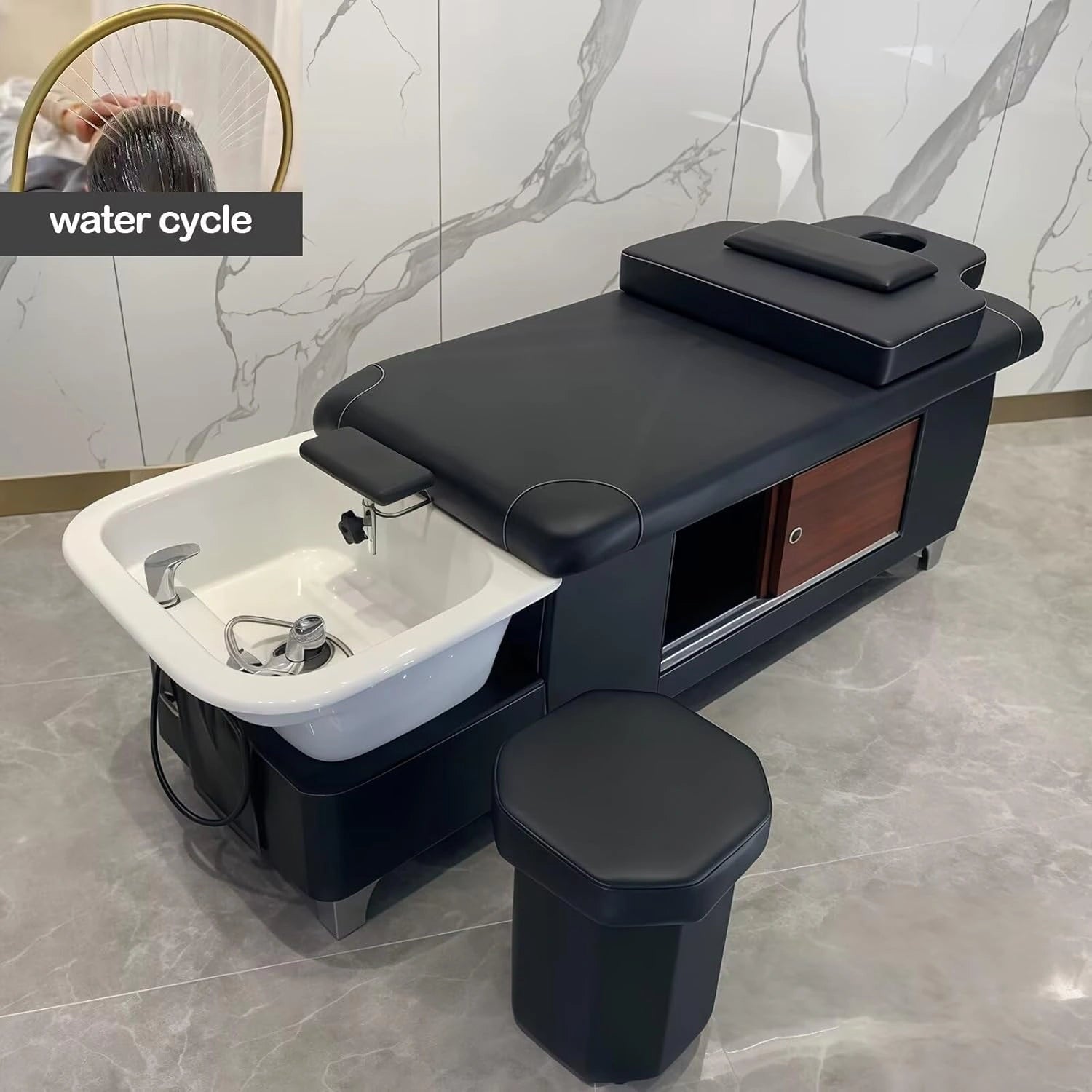 Head SPA Shampoo Bed with Professional Shampooing Function LXT1081