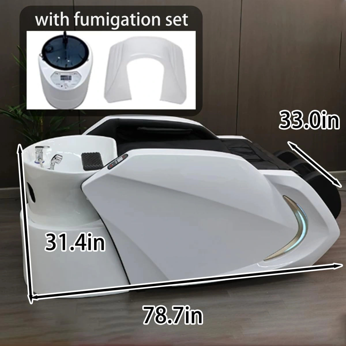 Full Body Massage Bed with Head SPA Equipment LXT1092