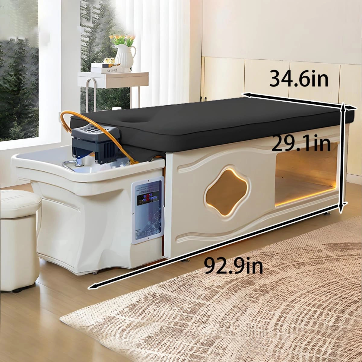 Head SPA Shampoo Bed Rhombus Design LXT1078
