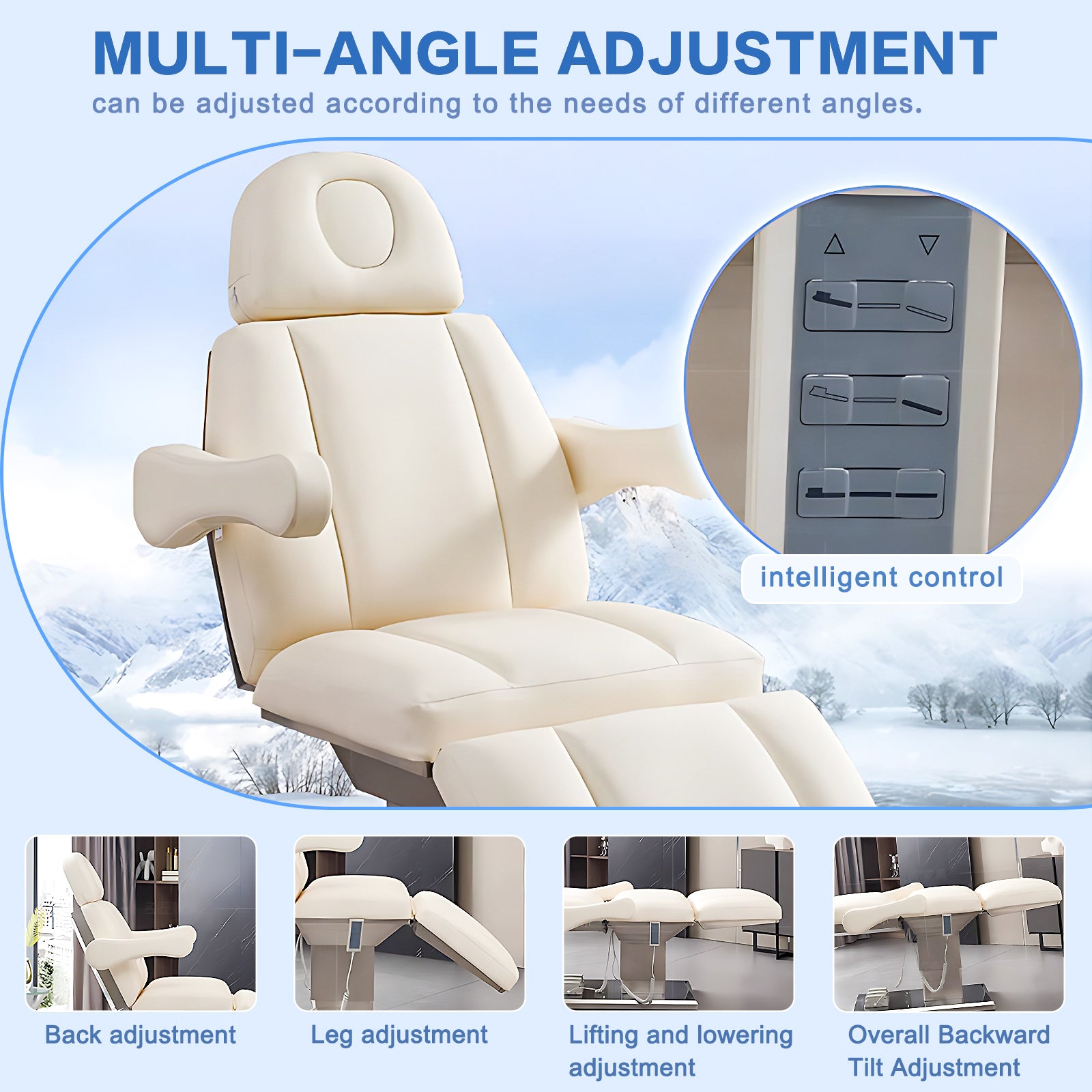Electric Facial Beauty Chair AMC126