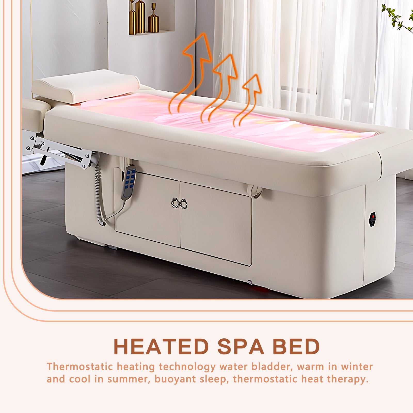 Electric Treatment Massage Table with Intelligent Electric Lift