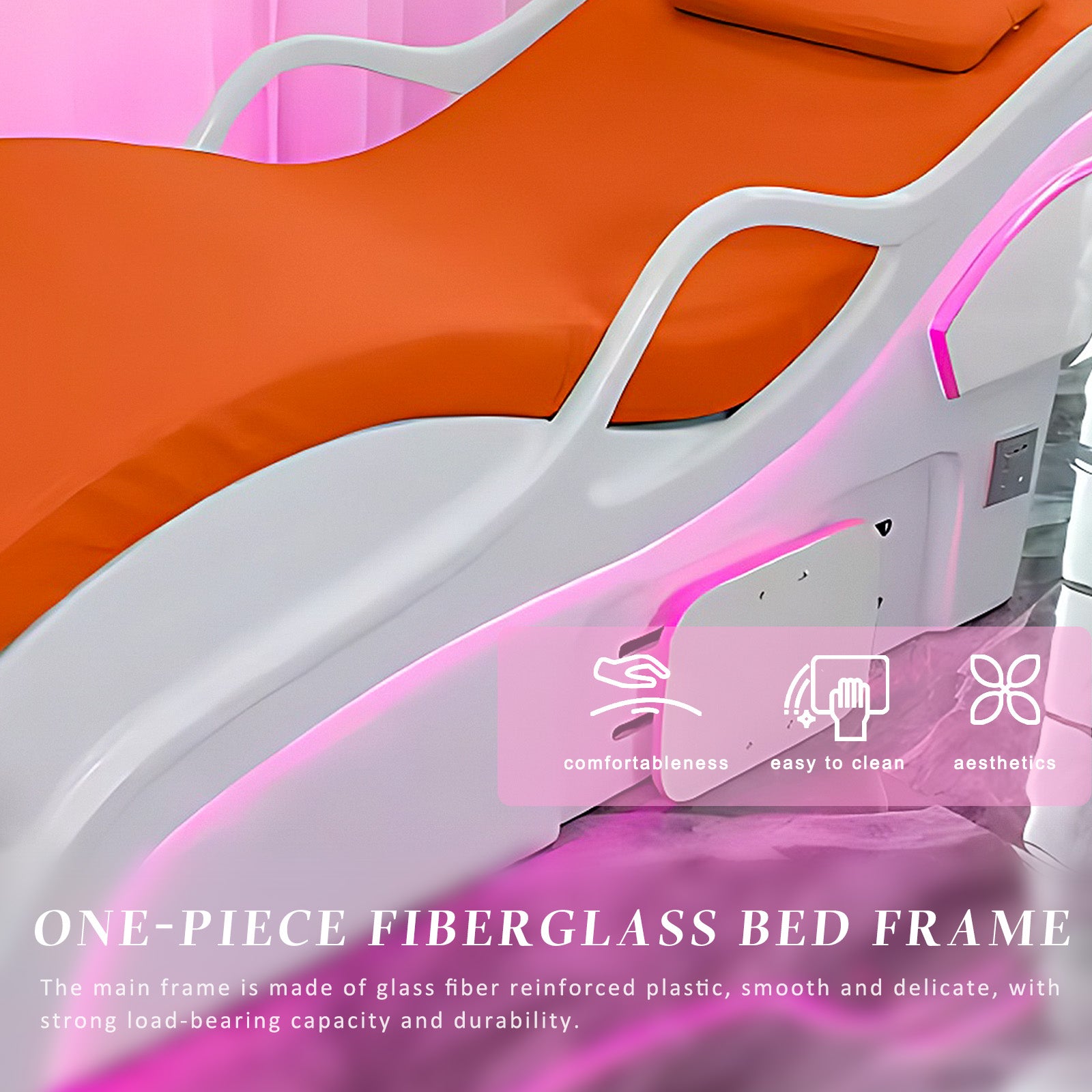 Massage Spa Table with SL Curve Design