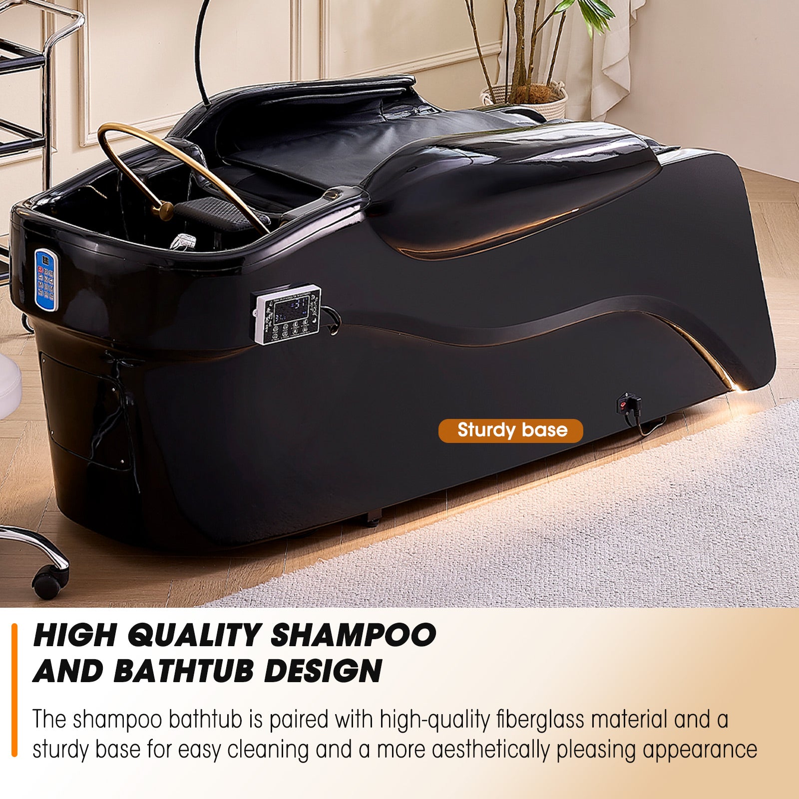 Massage Shampoo Includes Constant Temperature Water Circulation and Fumigation