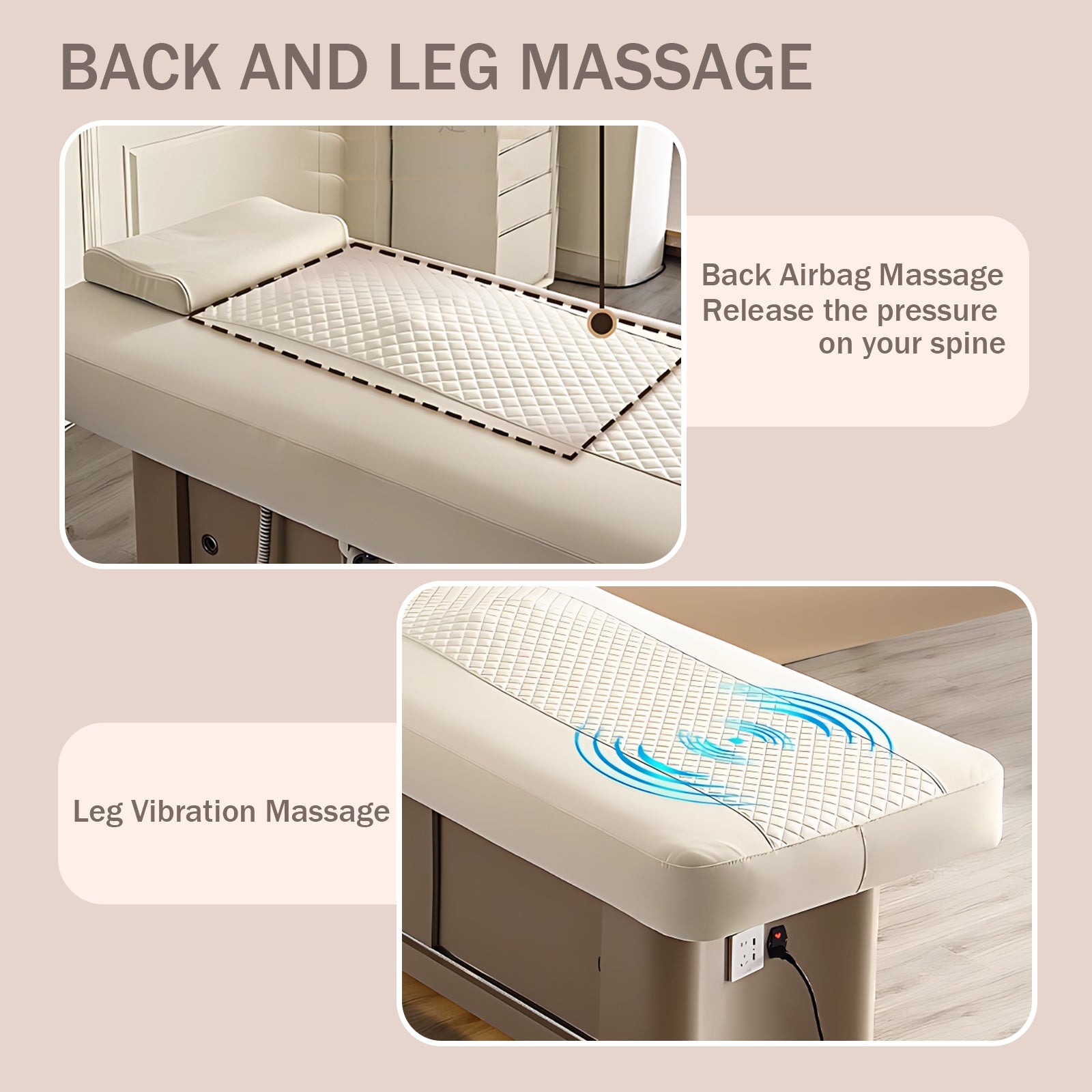 Electric Adjustable Massage Table Spa Beauty Bed AMC029 Larnavo Electric Adjustable Massage Table Spa Beauty Bed AMC029 Larnavo