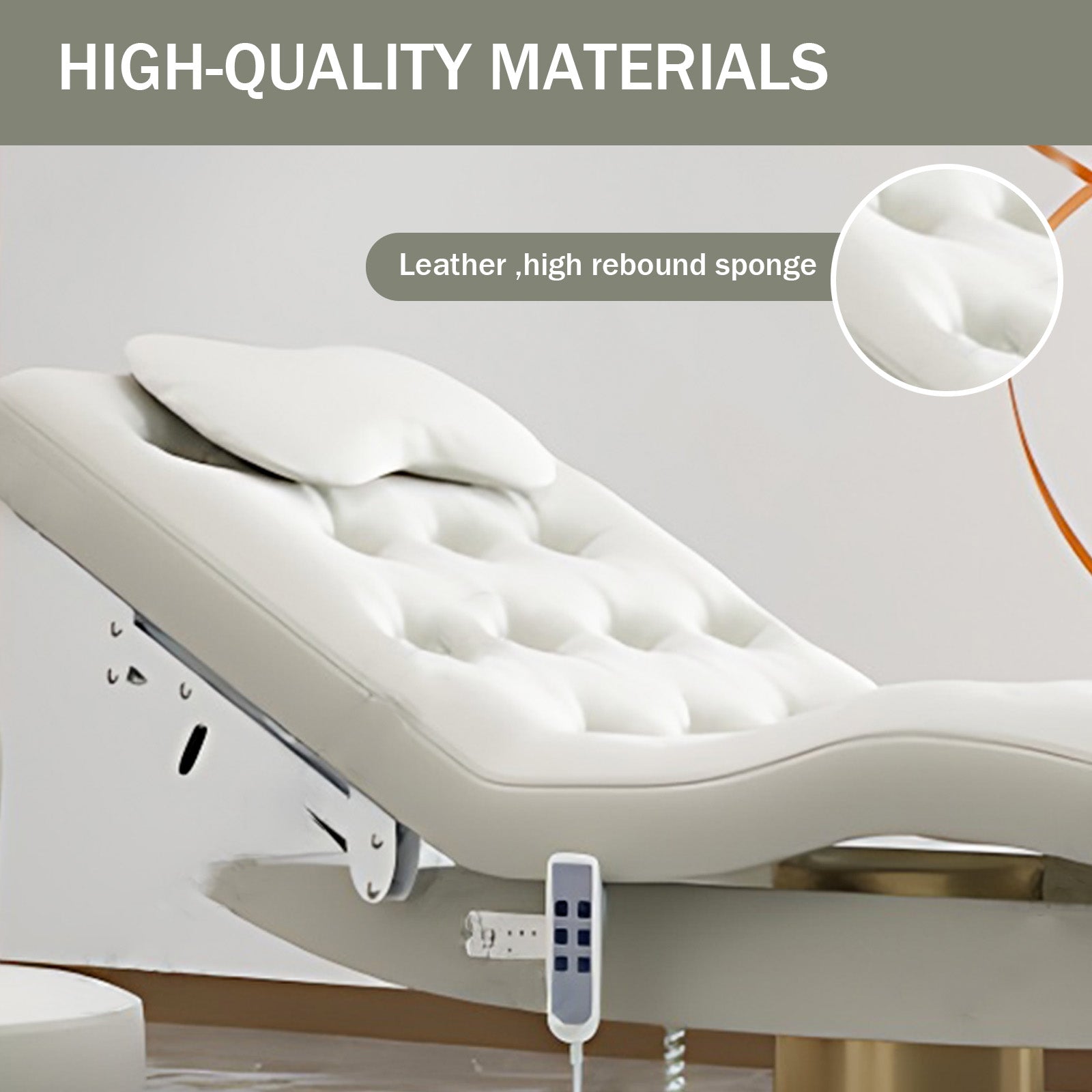 Smart Massage Table with Luxurious and Elegant Design Facial & SPA Bed Includes Adjustable Angle and Height