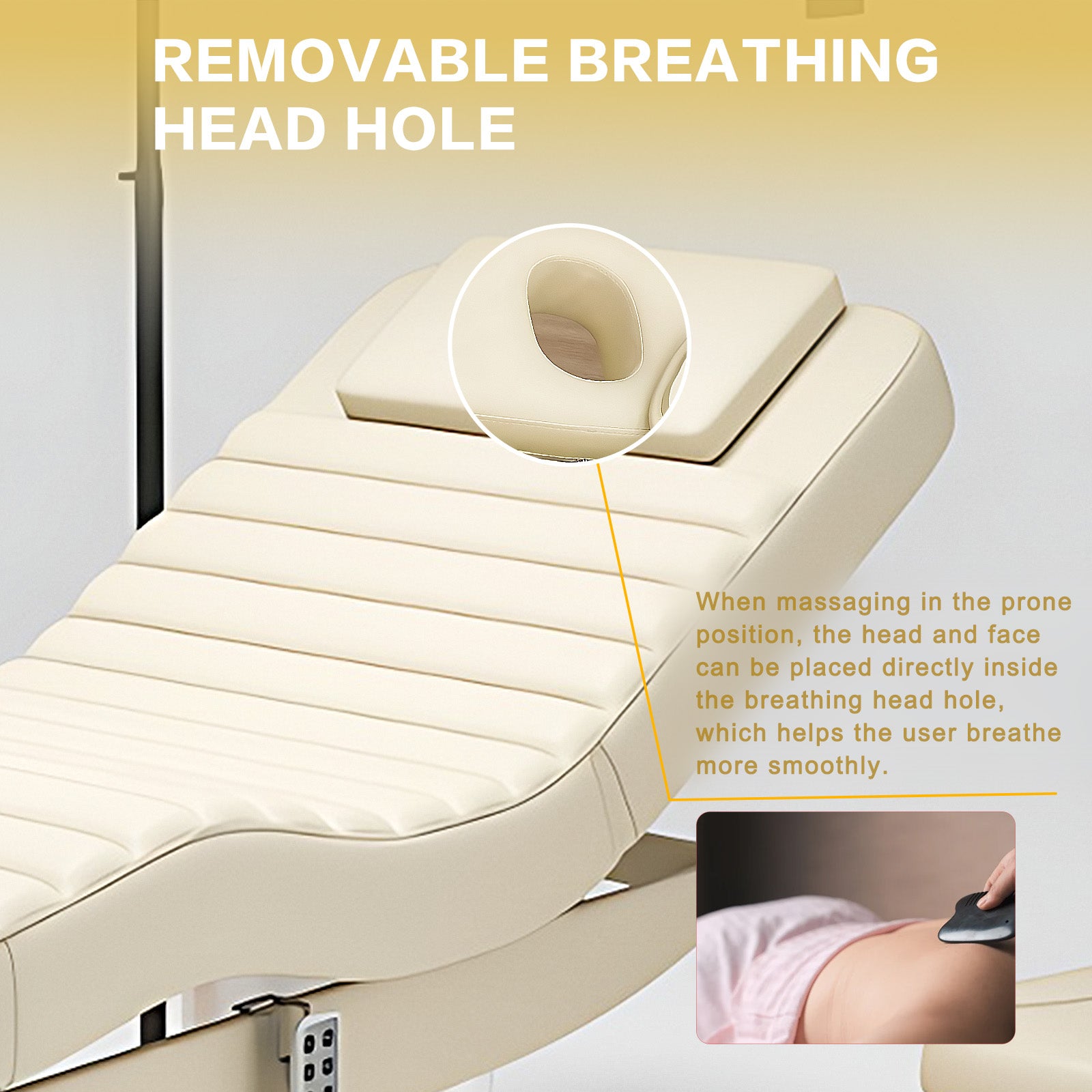 Multi-Angle Adjustment Massage Table