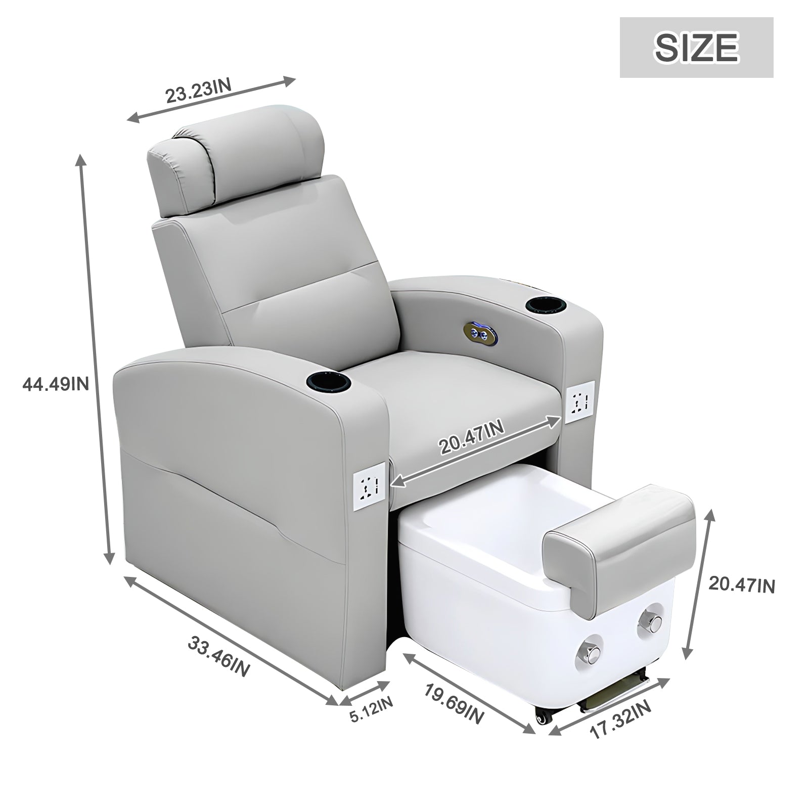 Beauty Salon Nail Salon Leisure Pedicure Chair