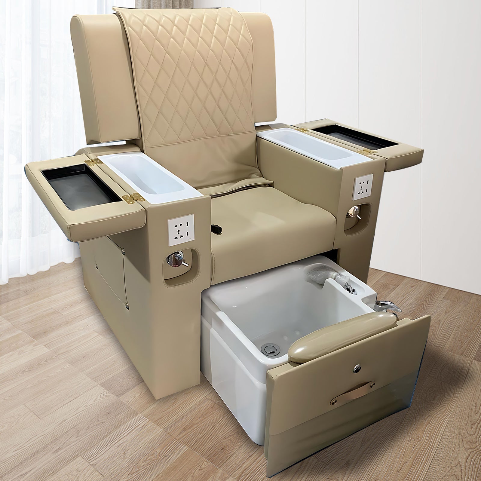 Nail Beauty Salon Single Person Foot Bath Intelligent Spa Chairr