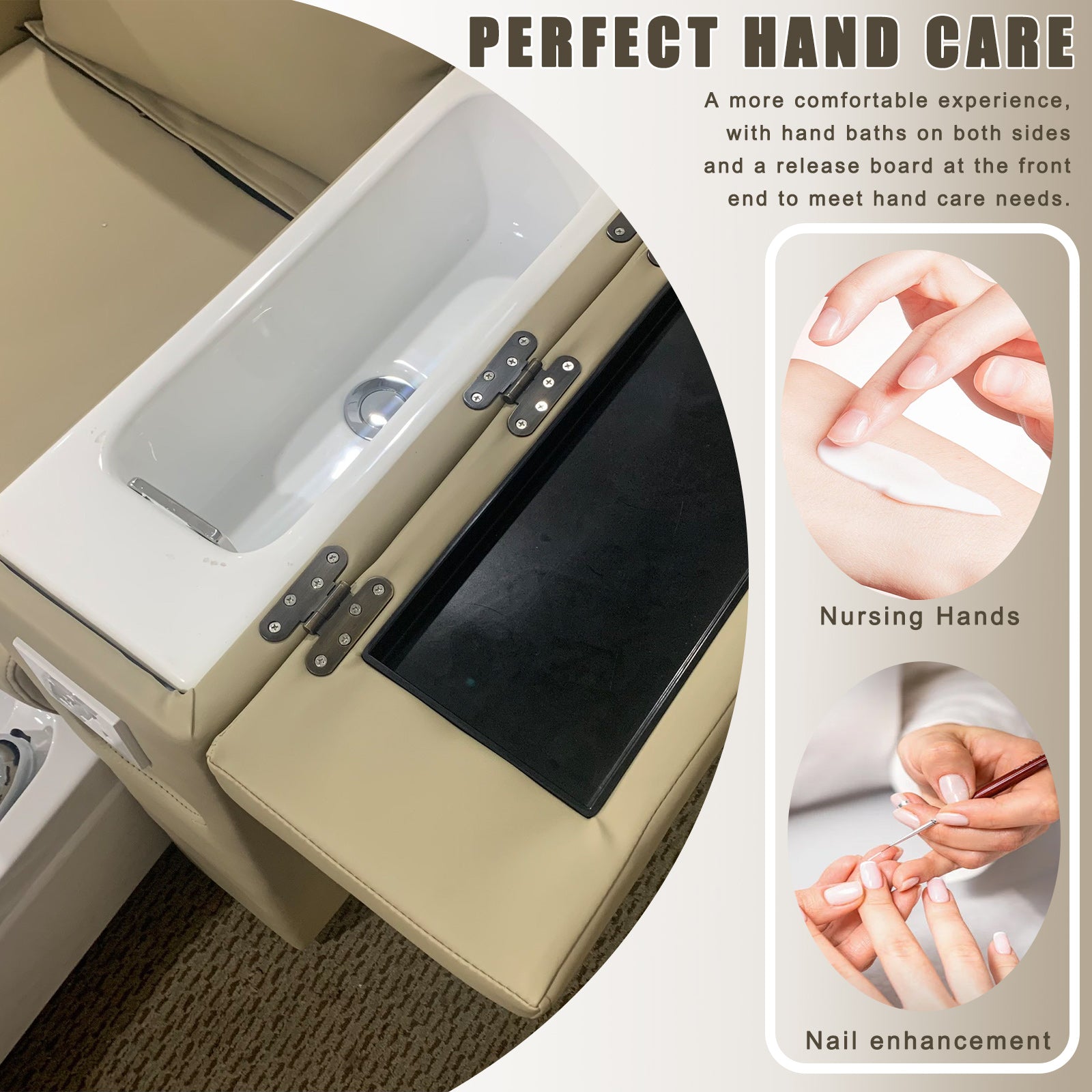 Nail Beauty Salon Single Person Foot Bath Intelligent Spa Chairr