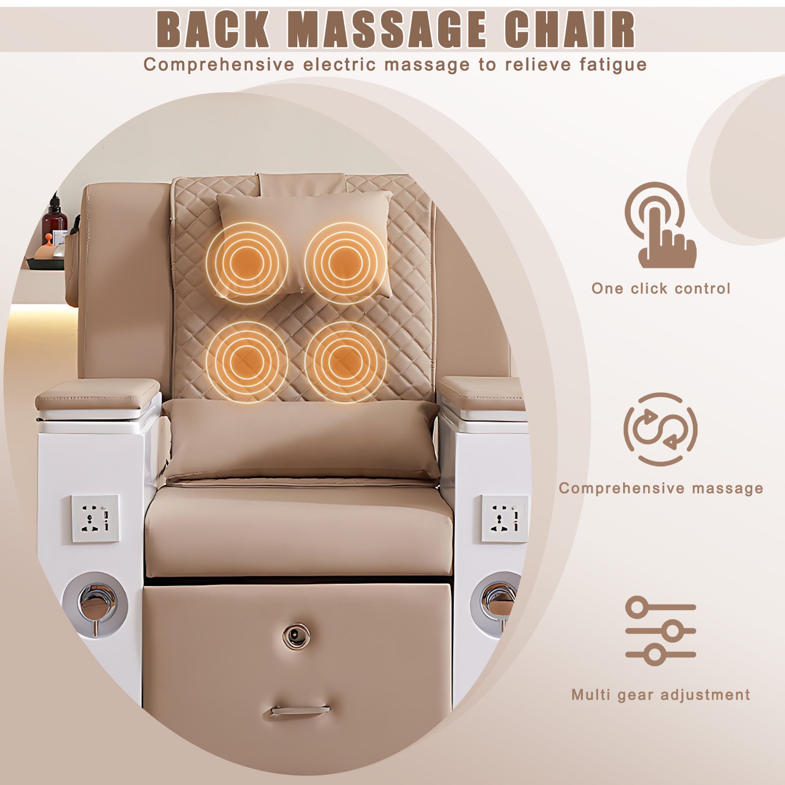 Equipped with Intelligent Foot Bath Bathtub and Spa Chair