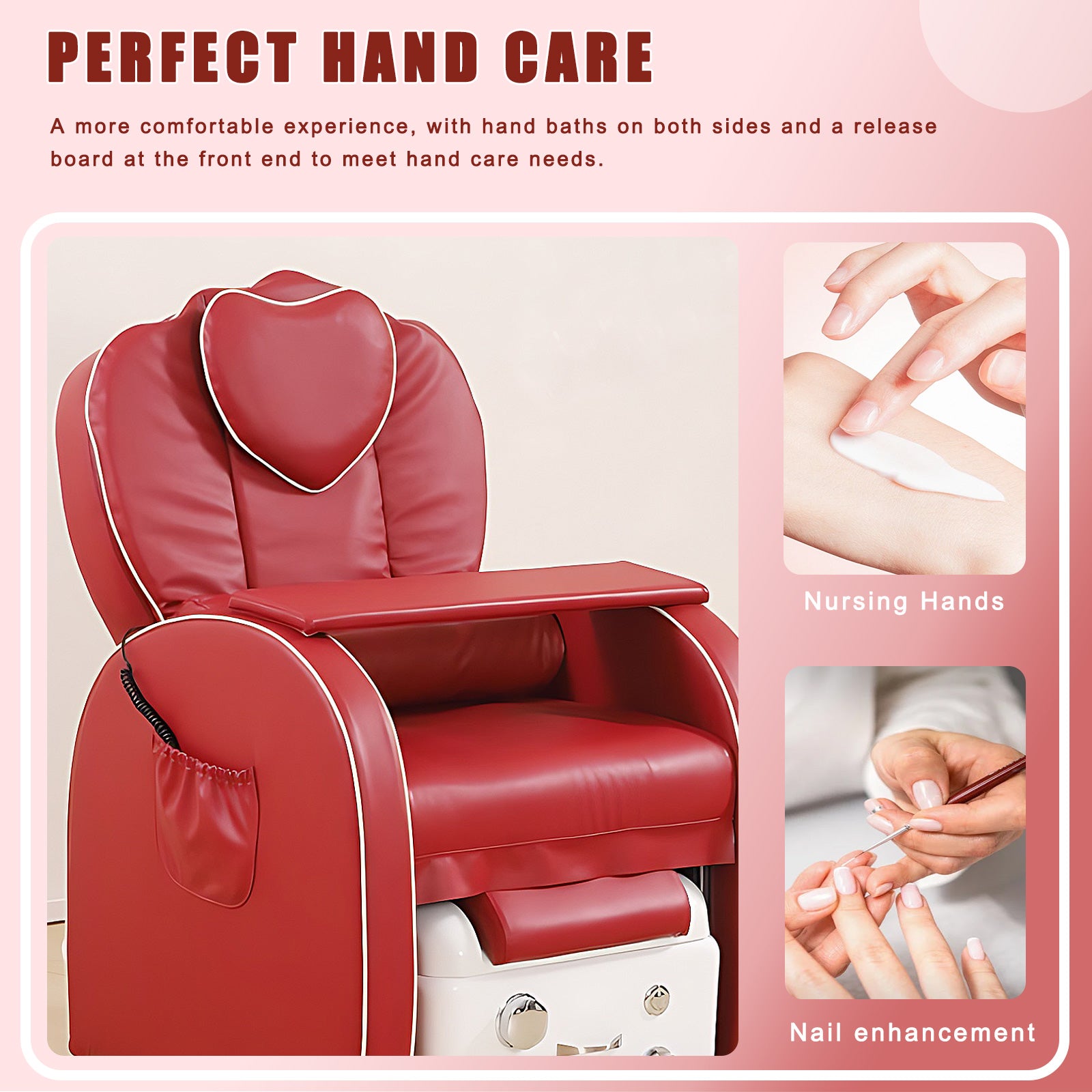 Modern Luxury Foot Massage and Spa Chair with Foot Bath