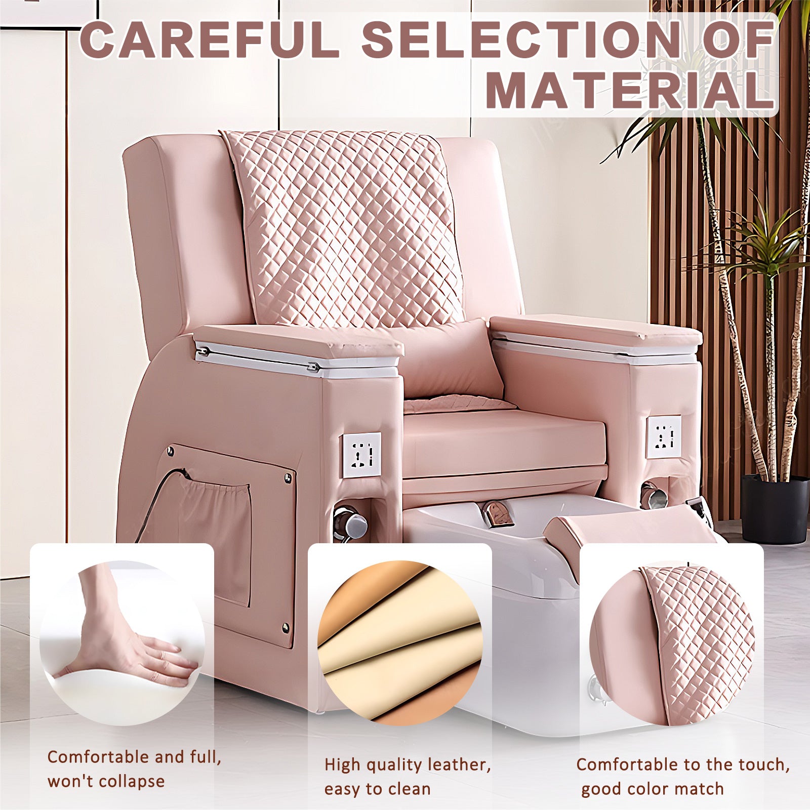 Spa Chair with Intelligent Nail Art and Tattoo Functions