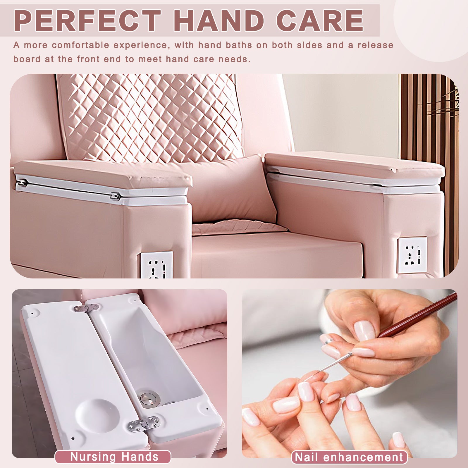 Spa Chair with Intelligent Nail Art and Tattoo Functions