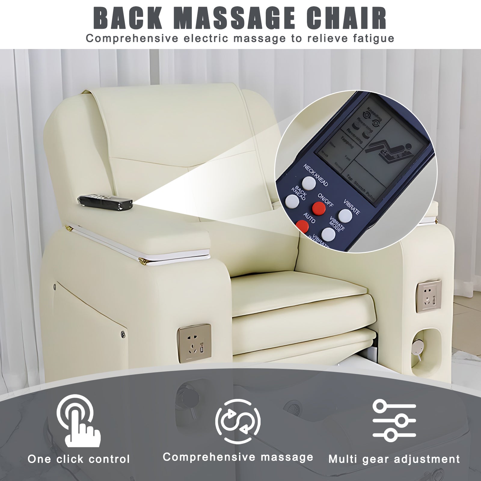 Foot Bath Chair with Intelligent Foot Bath Tub For Foot Care