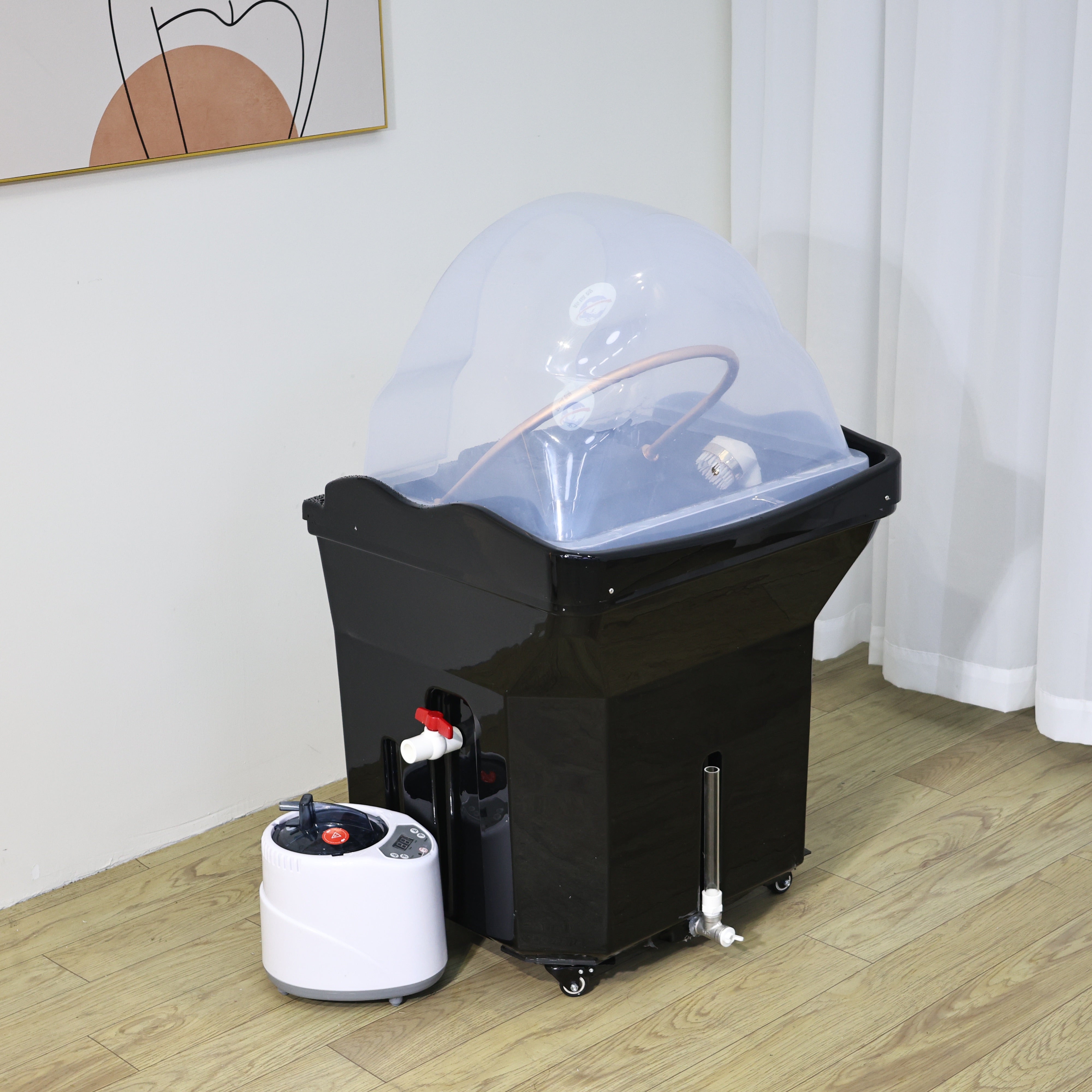 No Plumbing Portable Basin Head Spa Shampoo Bed XTC253 – Larnavo