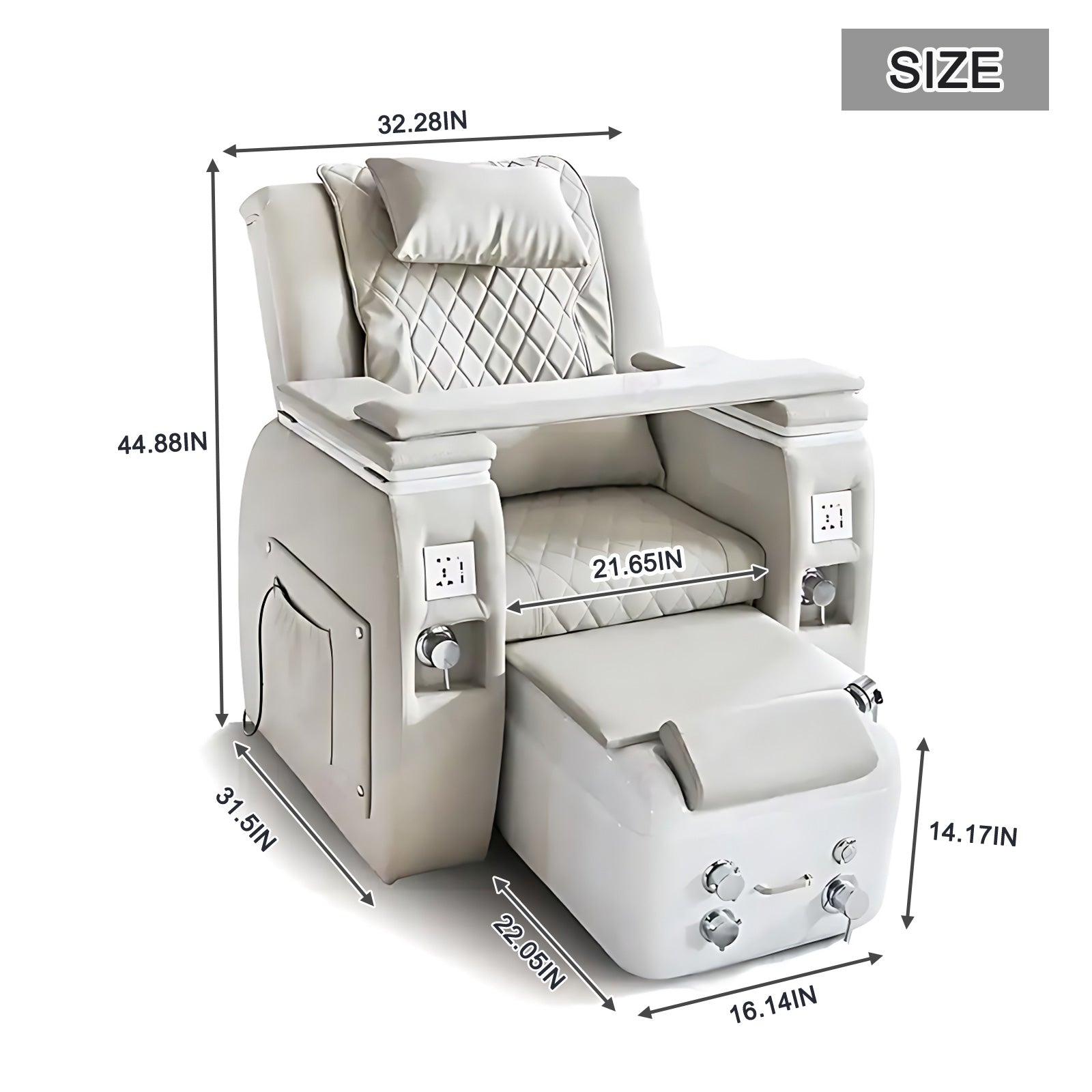 Nail Art Intelligent Spa Chair