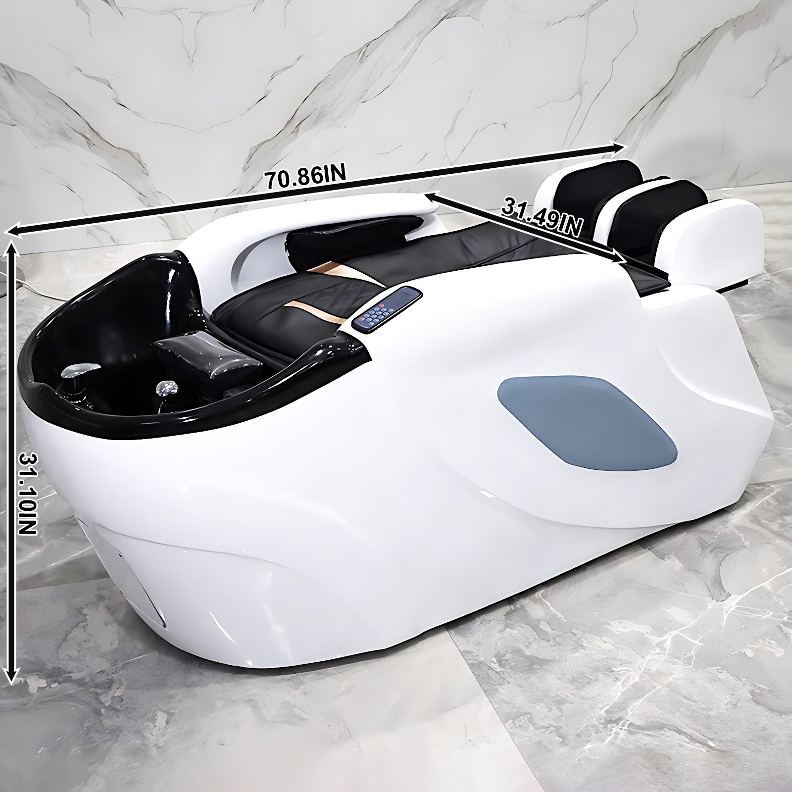 Full Body Massage Head Spa Shampoo Bed LXT626