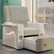 Deluxe Nail Salon Chair with Intelligent Foot Bath Bathtub