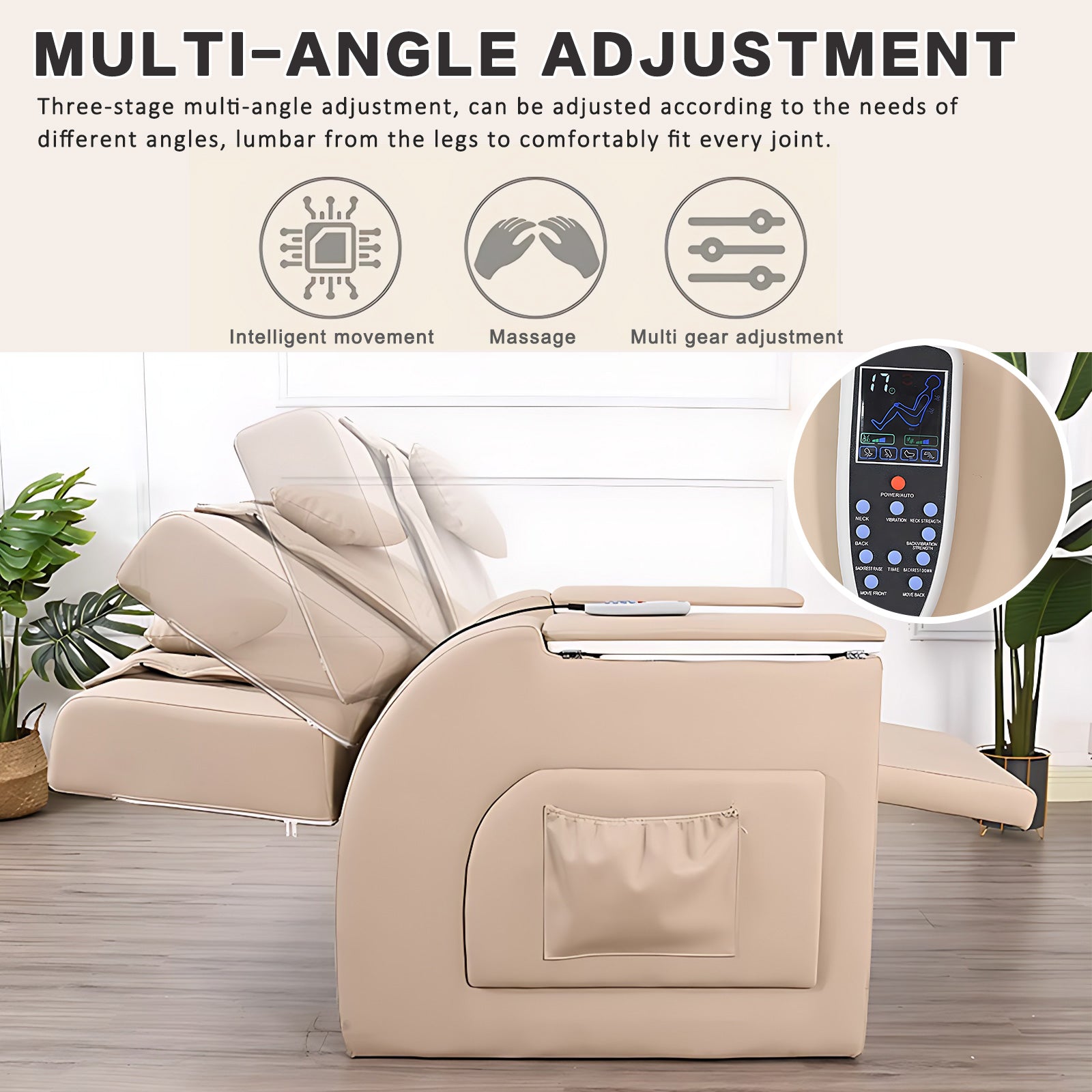 Adjustable Modern Beauty Nail Salon and Pedicure Chair