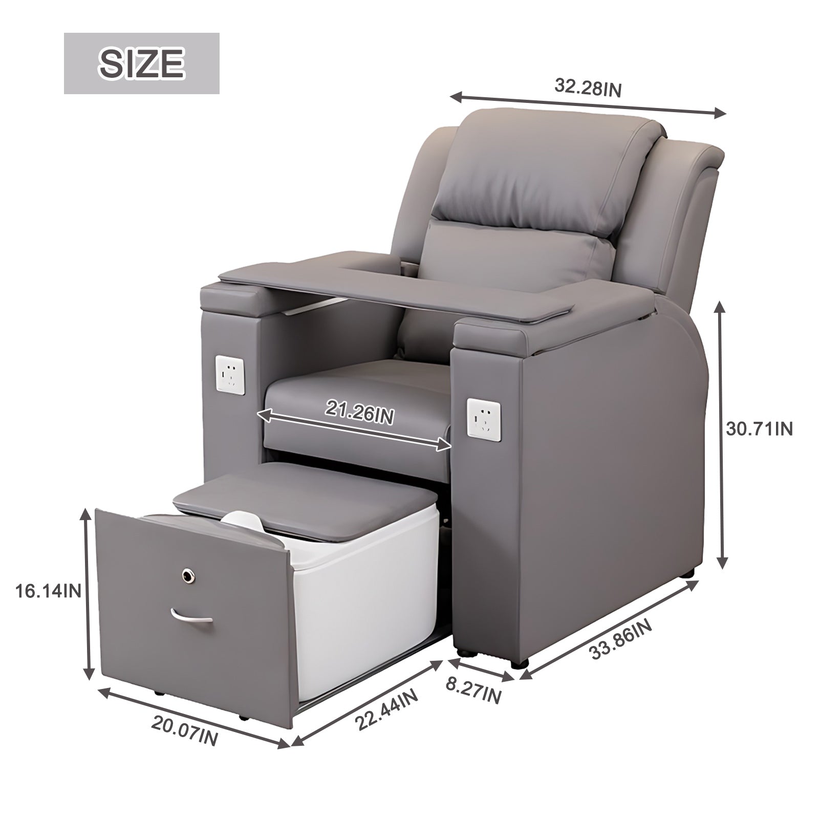 Nail Beauty Salon Chair and Intelligent Foot Massage Chair