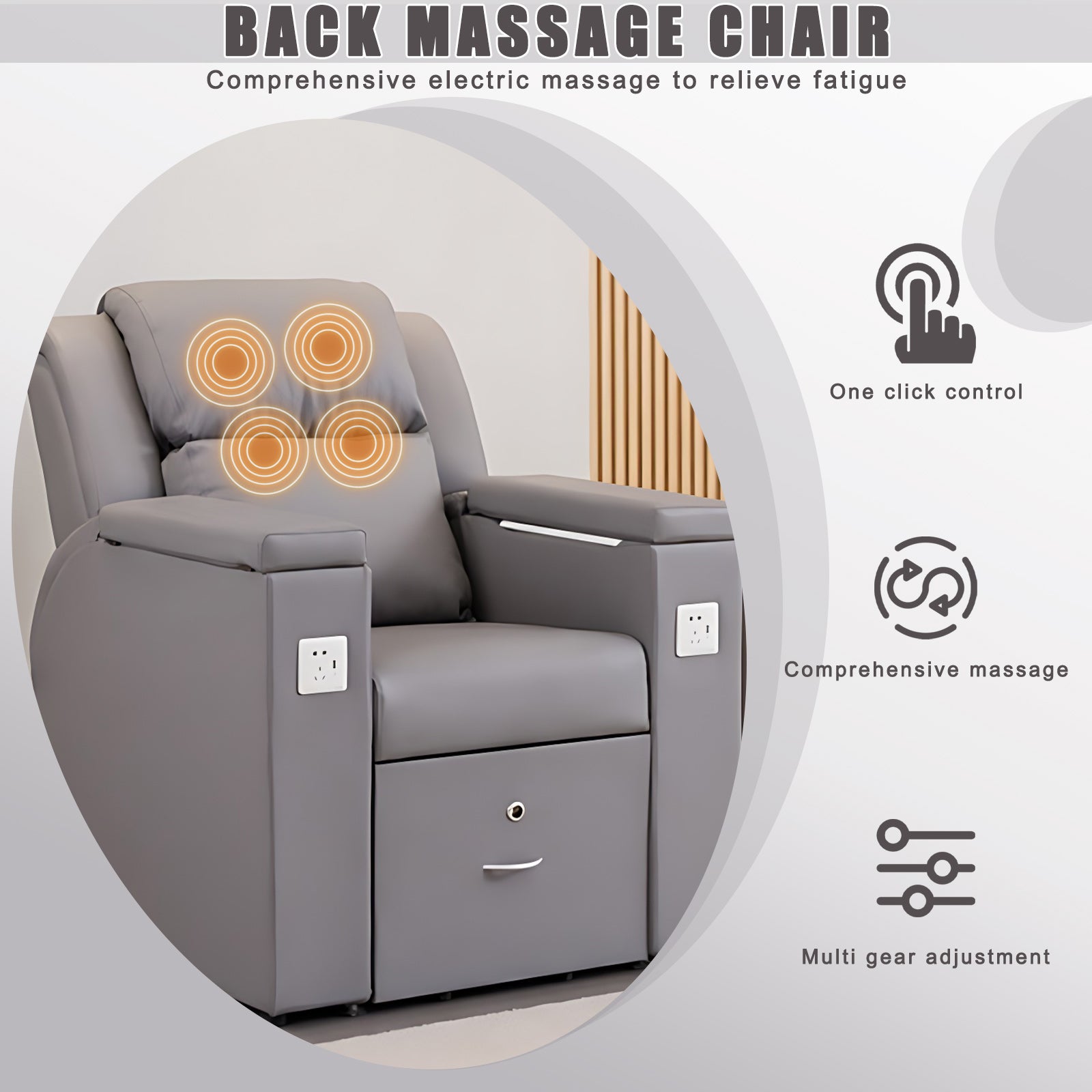 Nail Beauty Salon Chair and Intelligent Foot Massage Chair