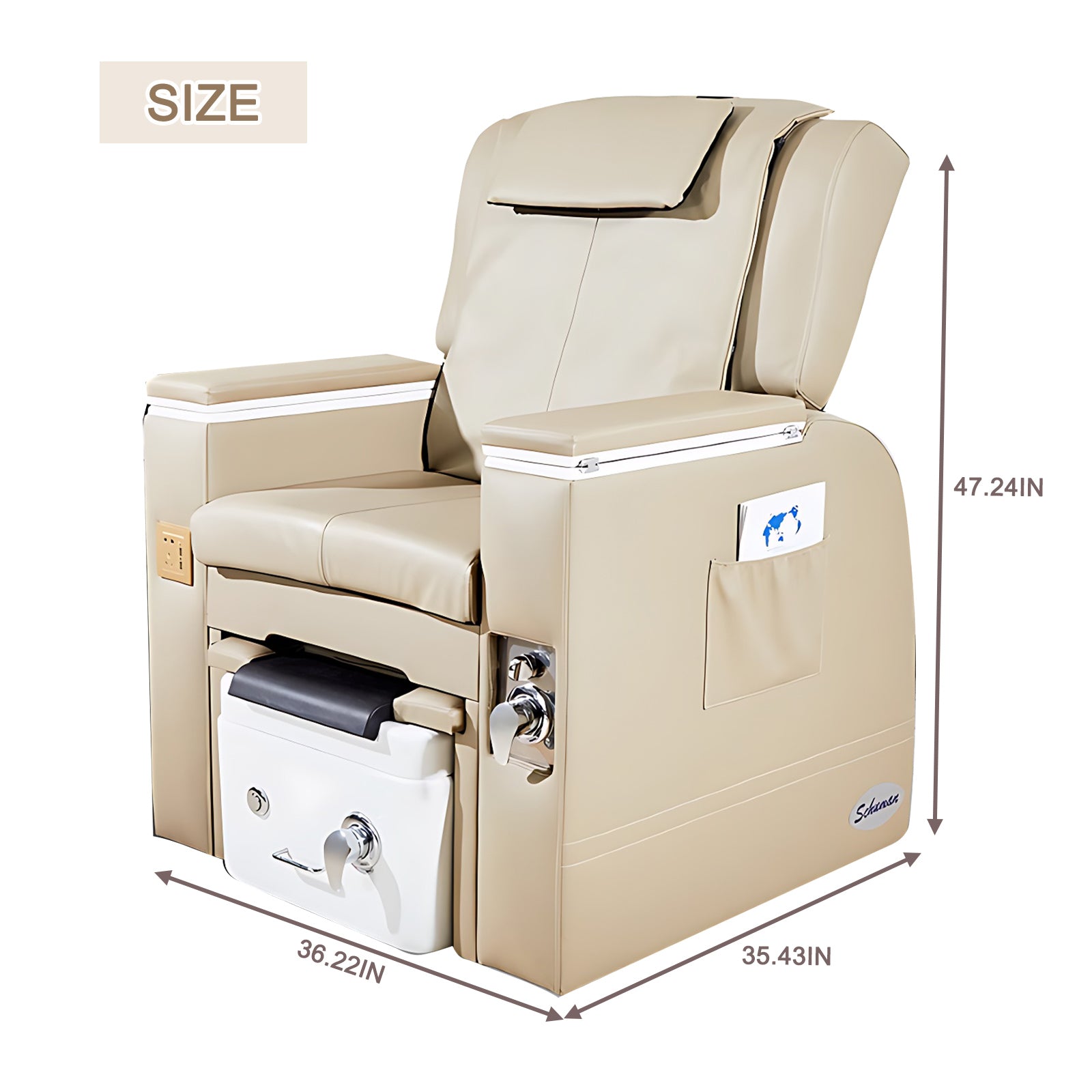 Nail Sofa Professional Multi functional Intelligent Spa Chair