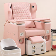 Pink Intelligent Multifunctional Massage Foot Spa Chair